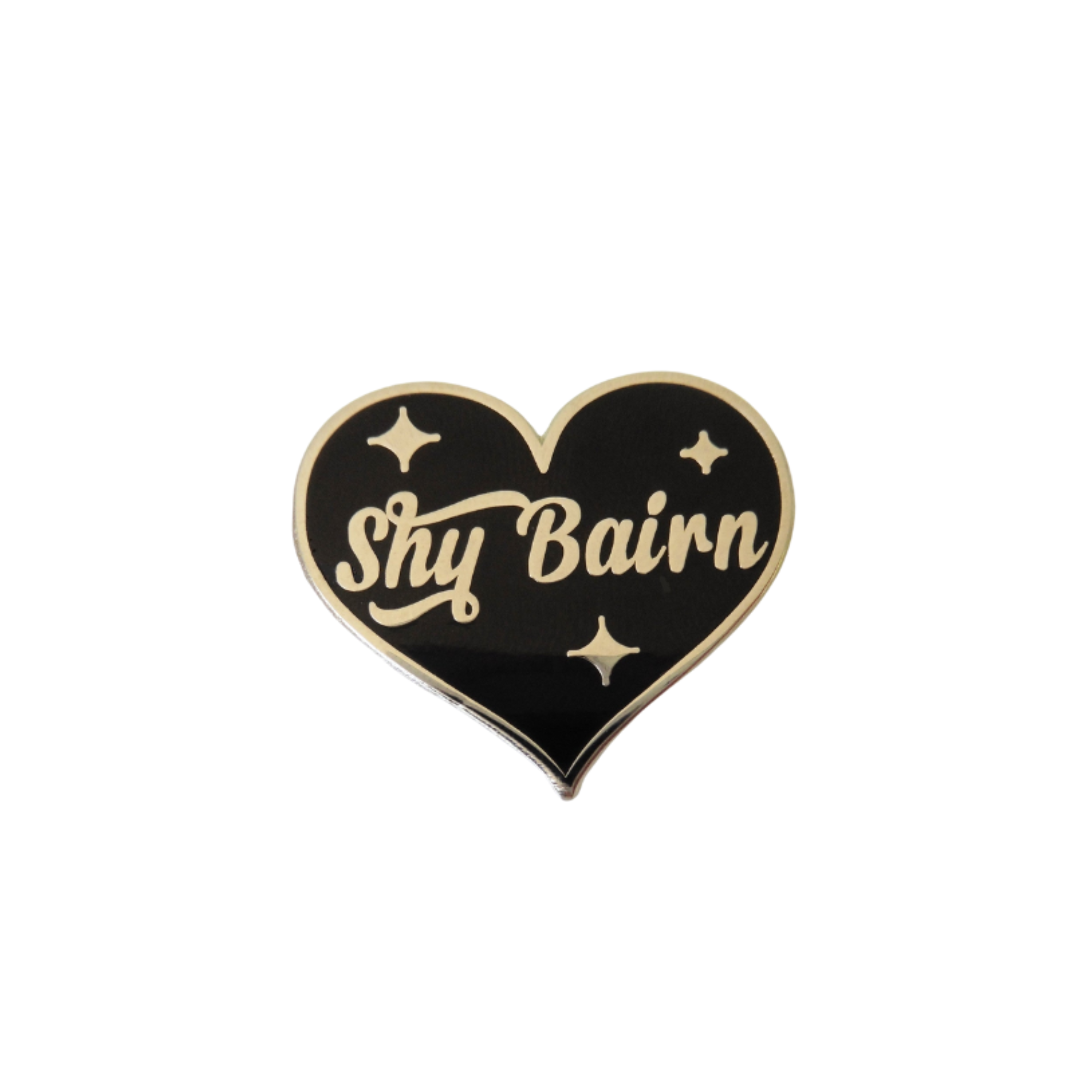 Shy Bairn Enamel Pin Badge