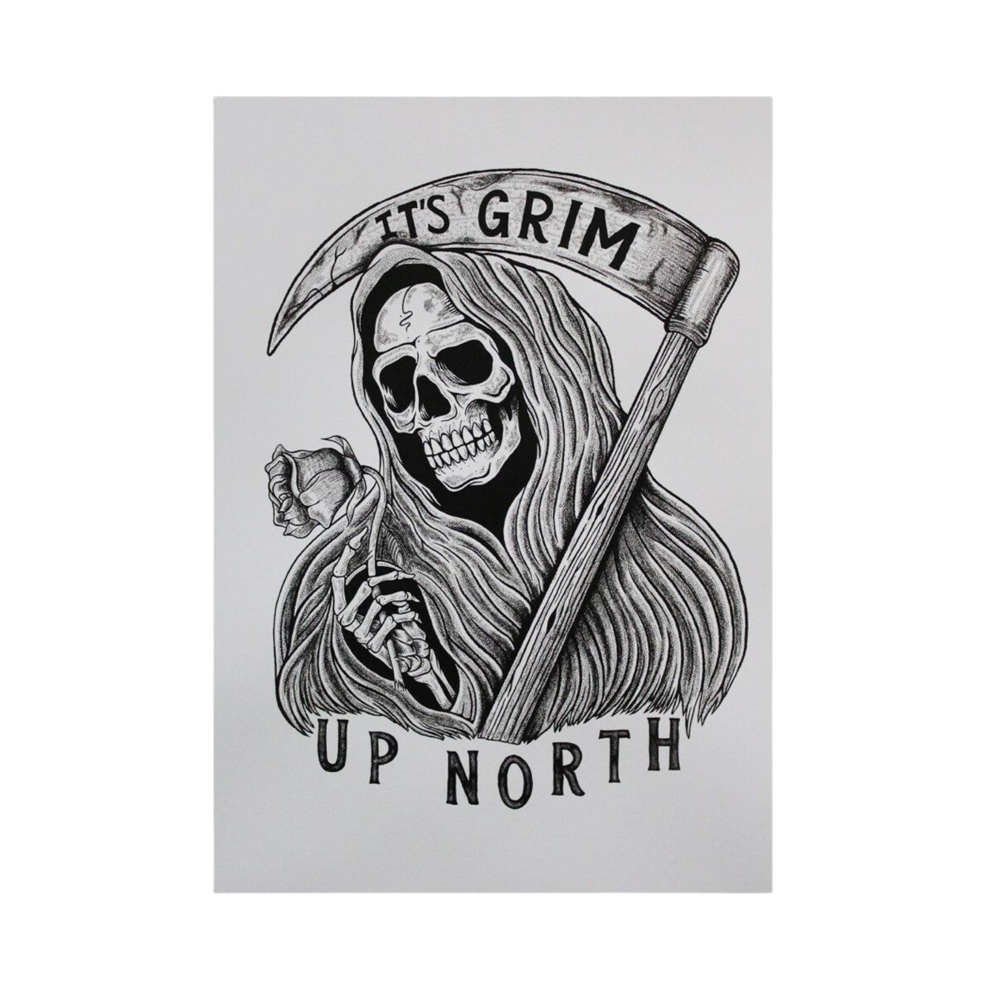 Grim Up North Print