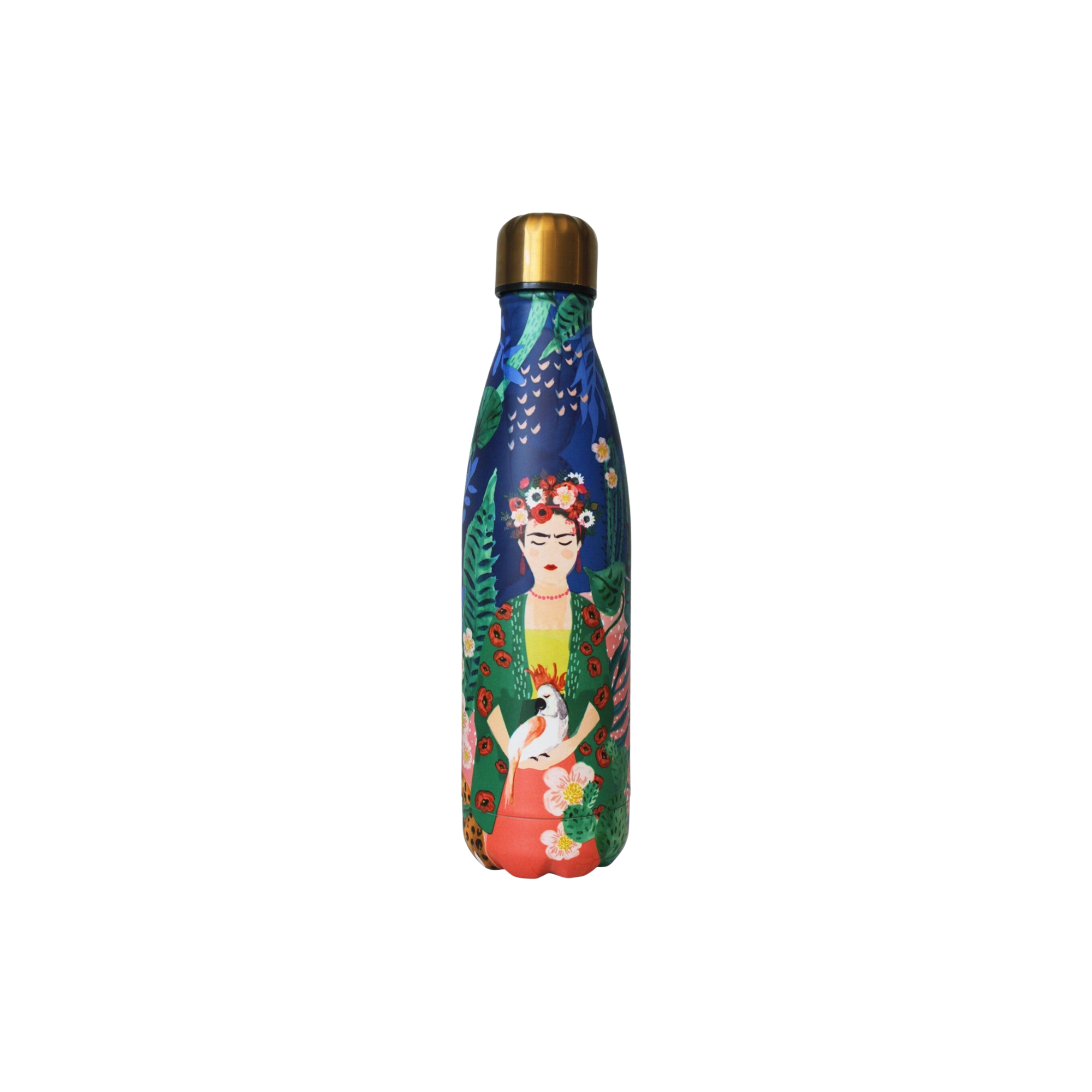 Frida Kahlo Stainless Steel Flask