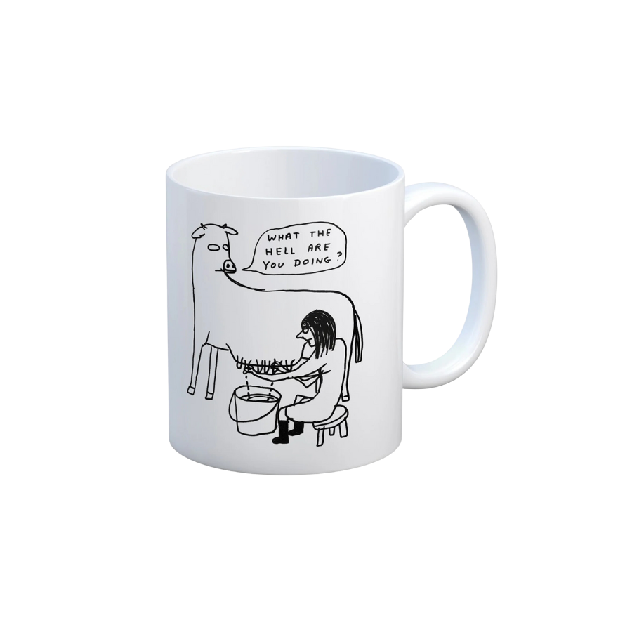 David Shrigley What the Hell are You Doing Mug