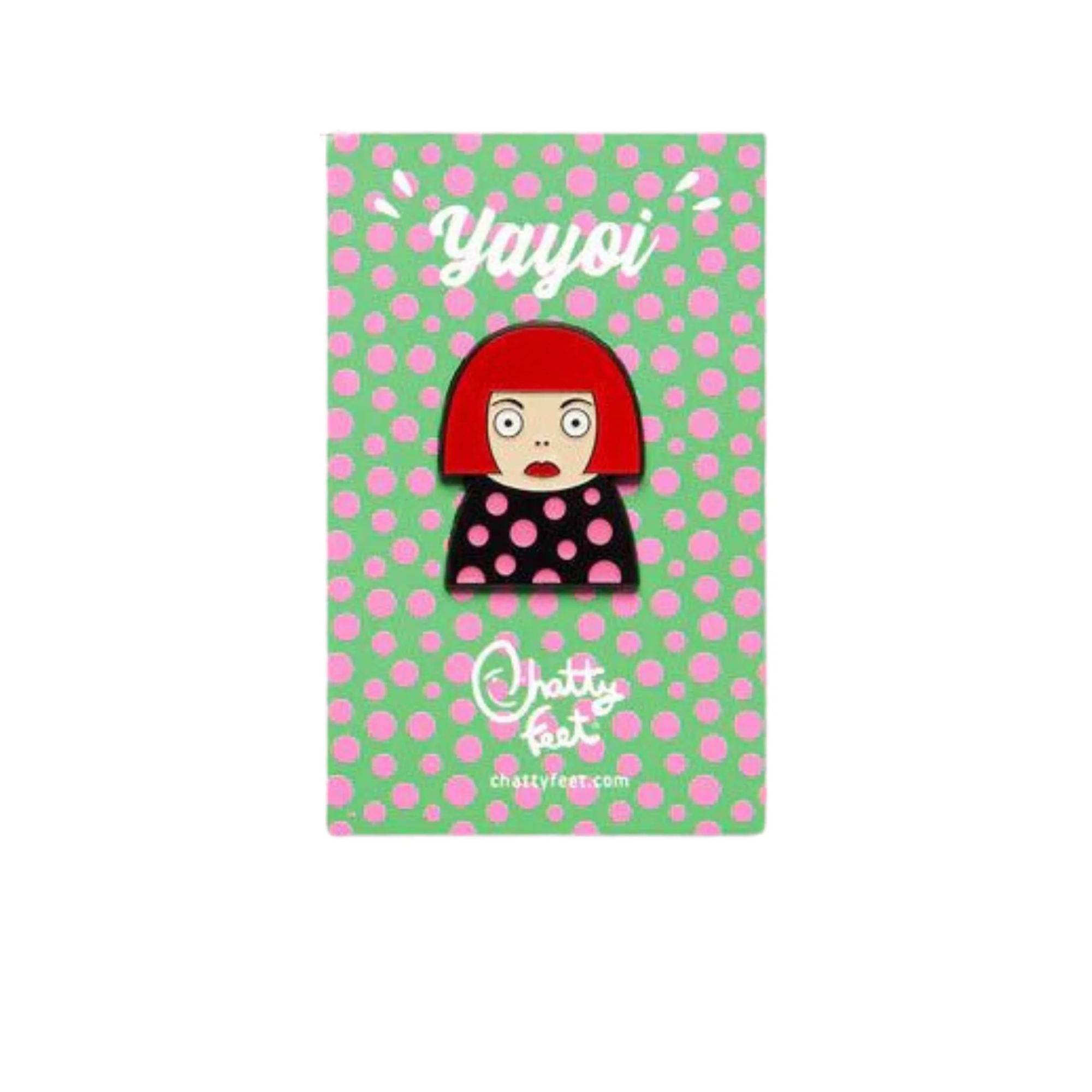 Yayoi Enamel Pin Badge