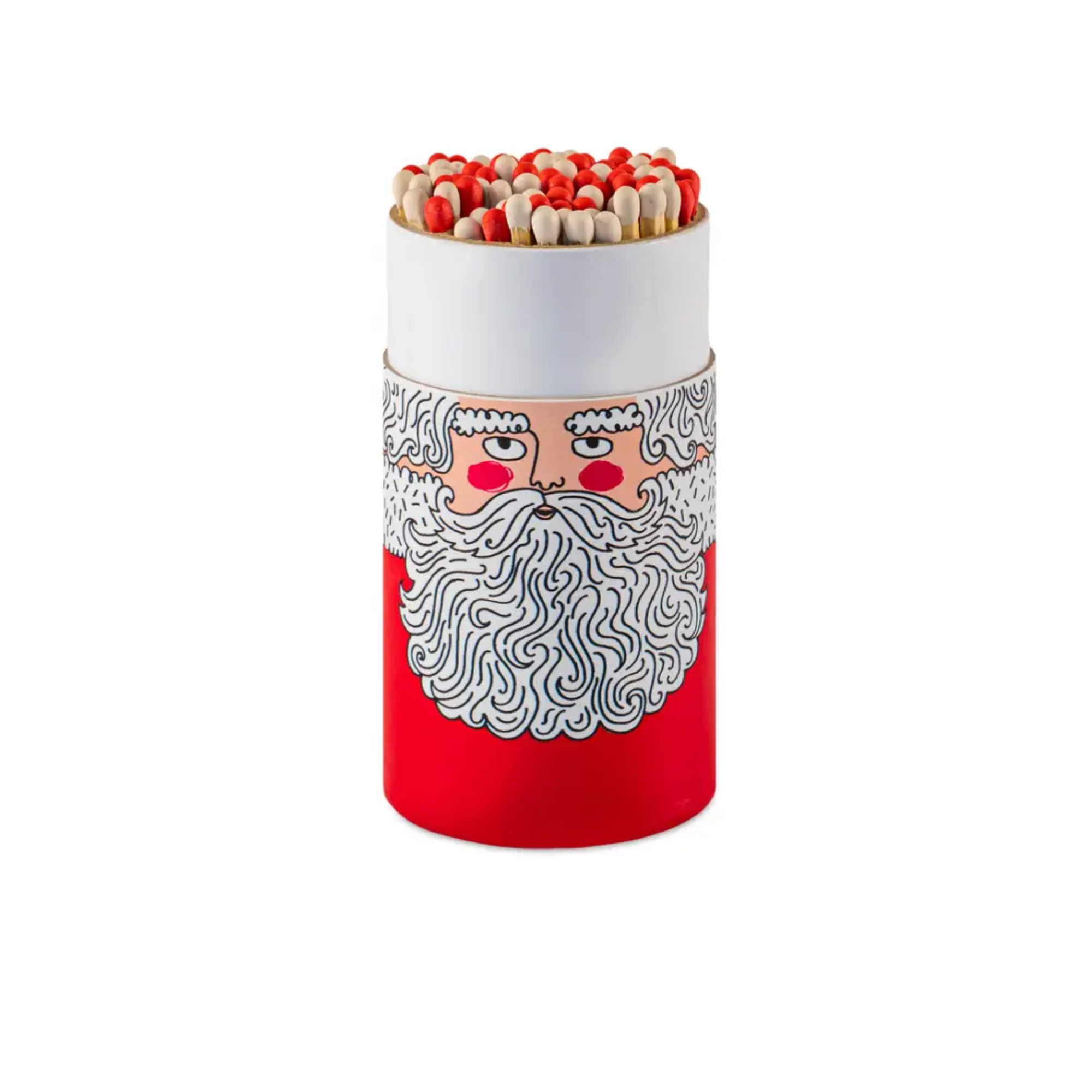 The Archivist Cylinder Santa Safety Matches Open
