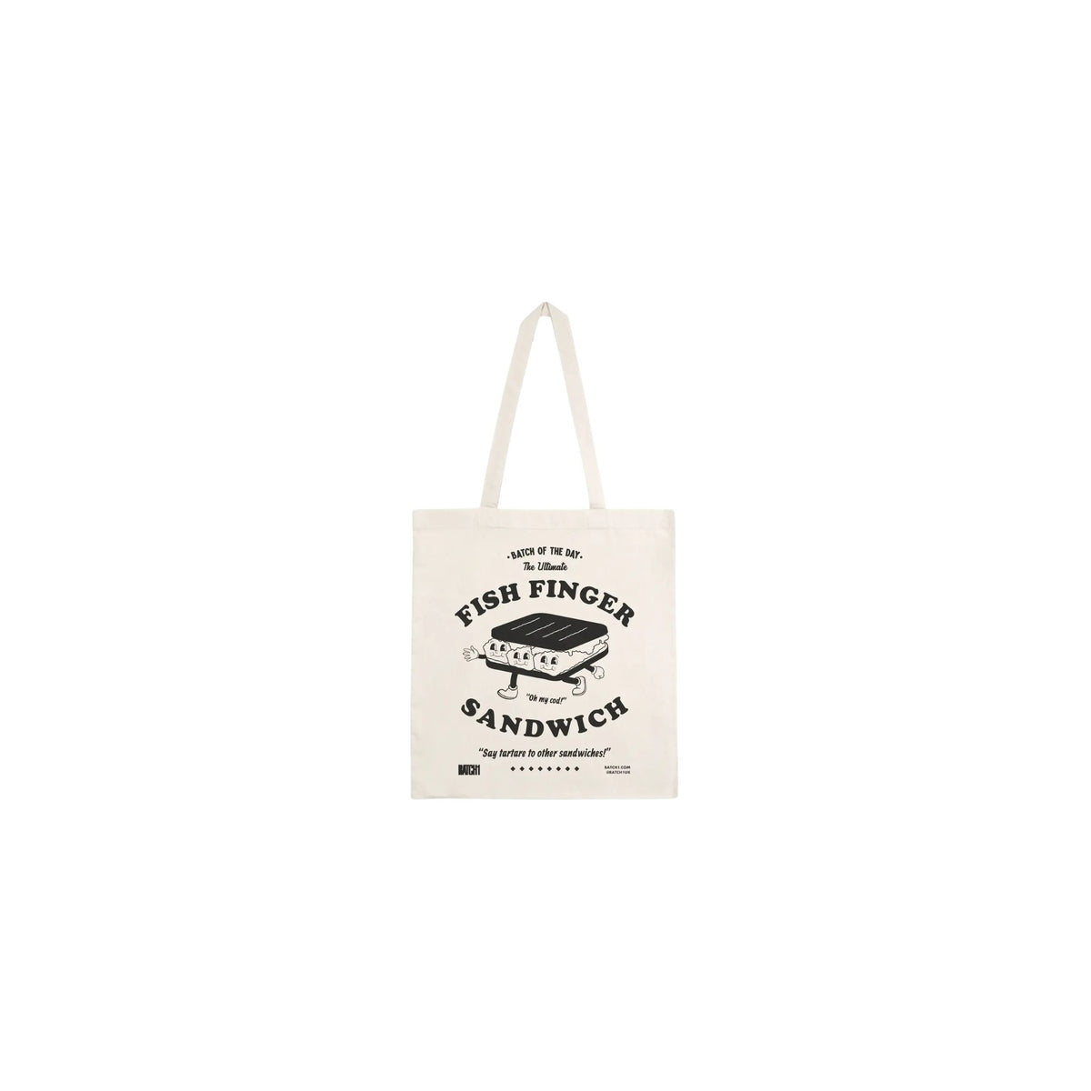 Batch1 Fish Finger Sandwich Tote Bag