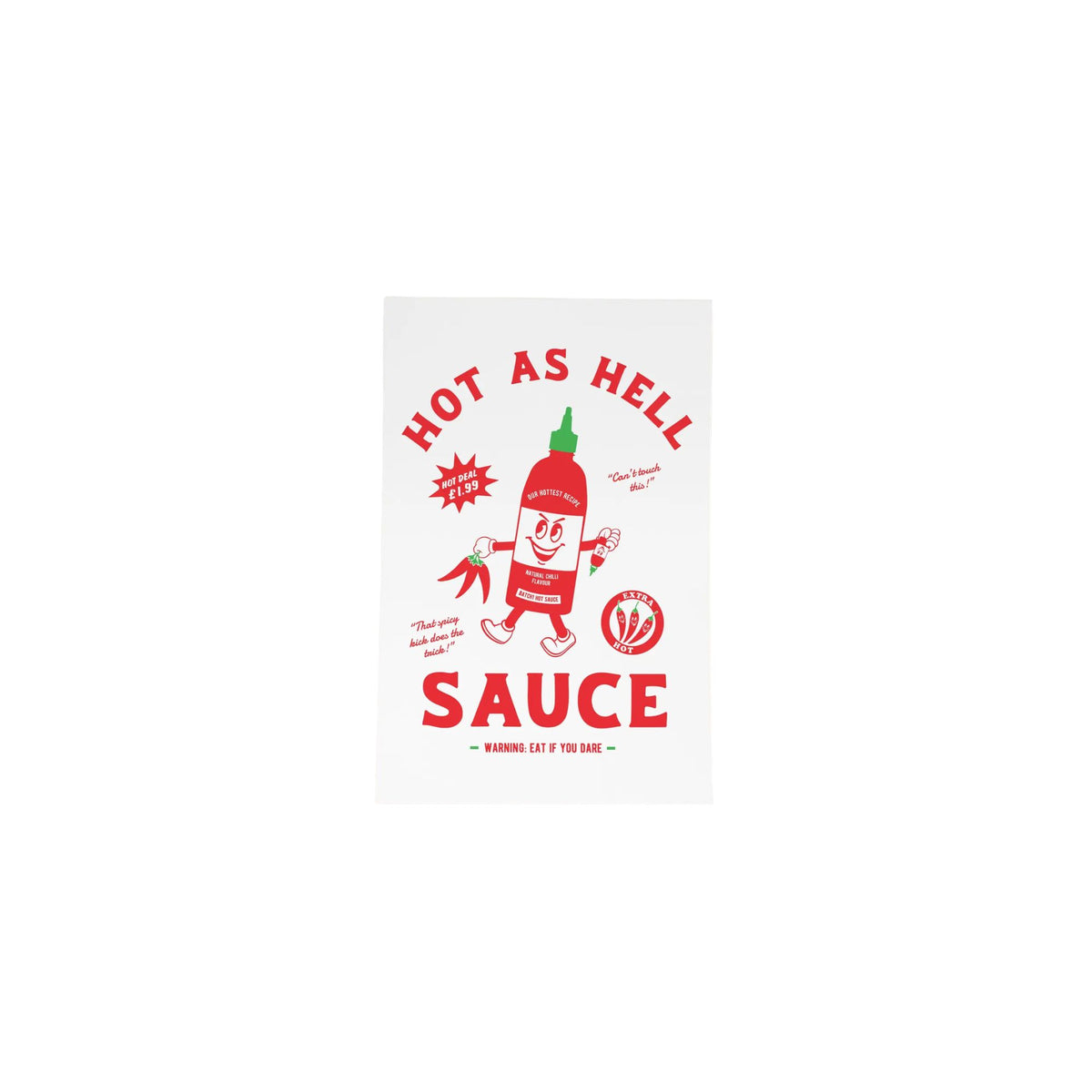 Batch1 Hot Sauce A3 Print