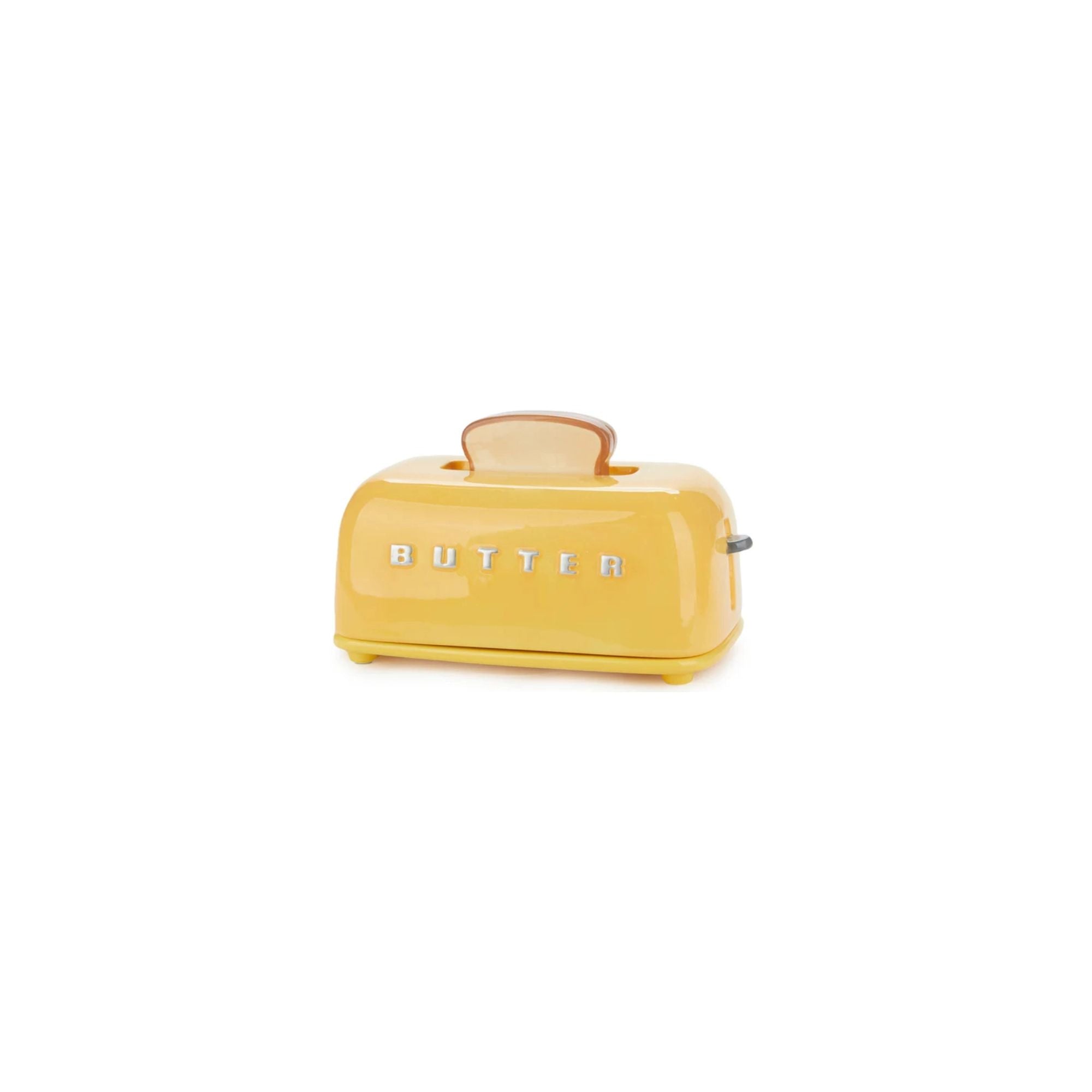 Belvi Yellow Butter Dish