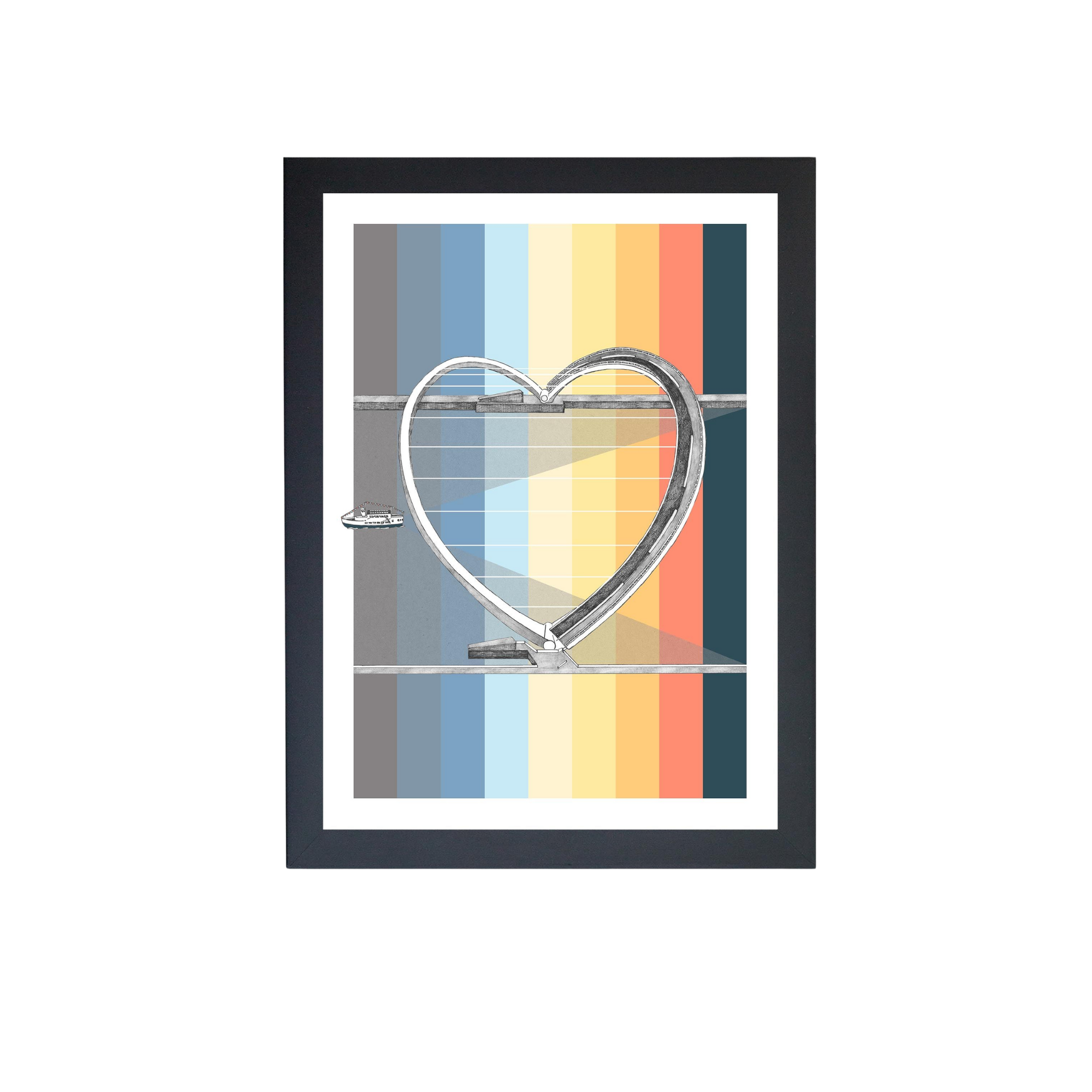 Ben Holland I Heart Tyne Print