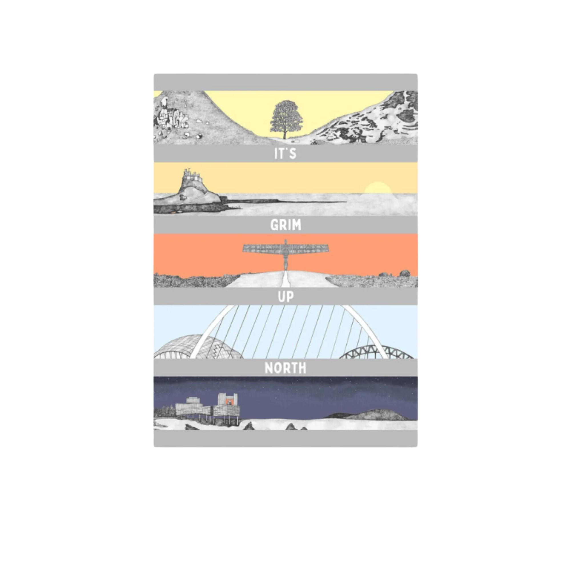Ben Holland It's Grim Up North Print