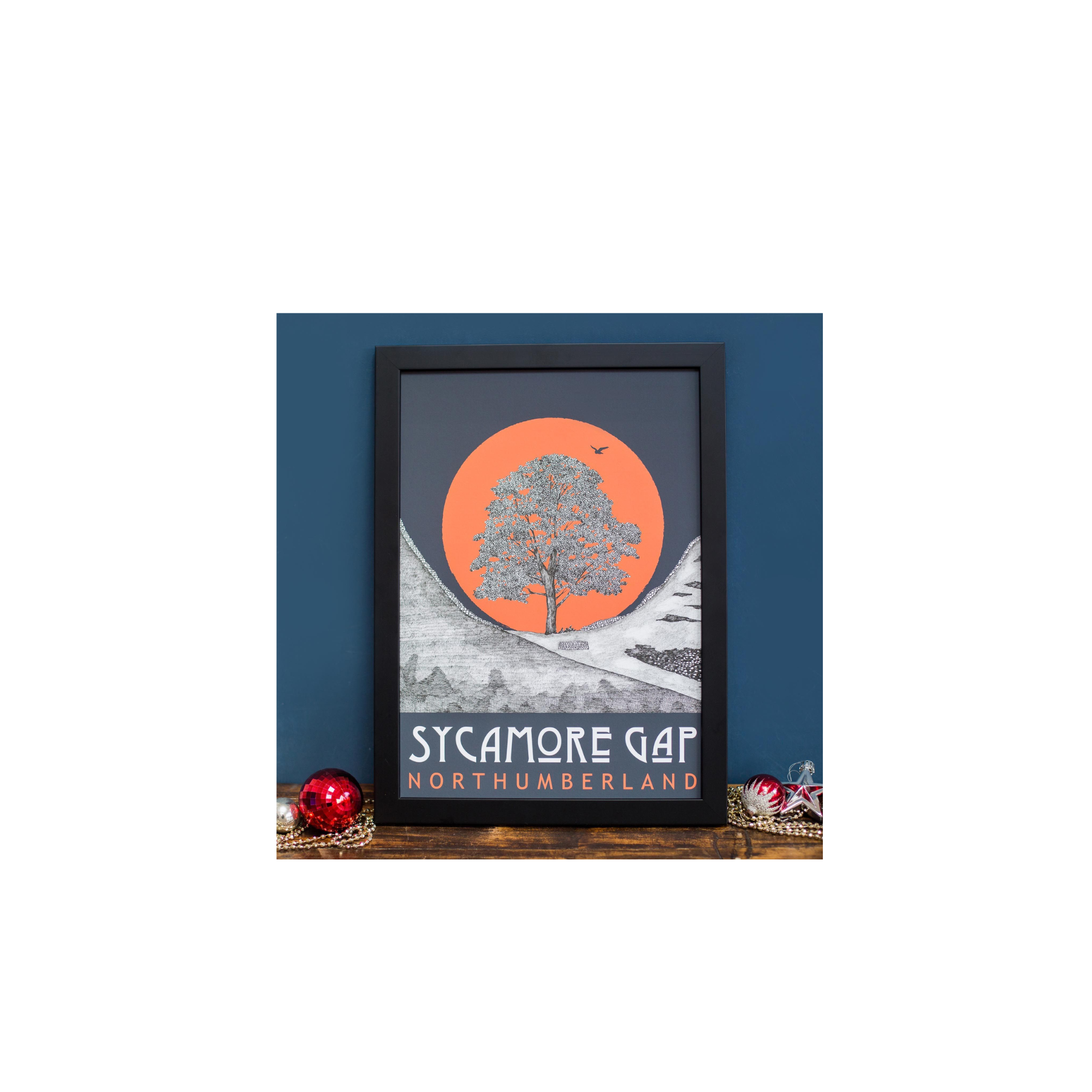 Ben Holland Sycamore Gap Print Lifestyle
