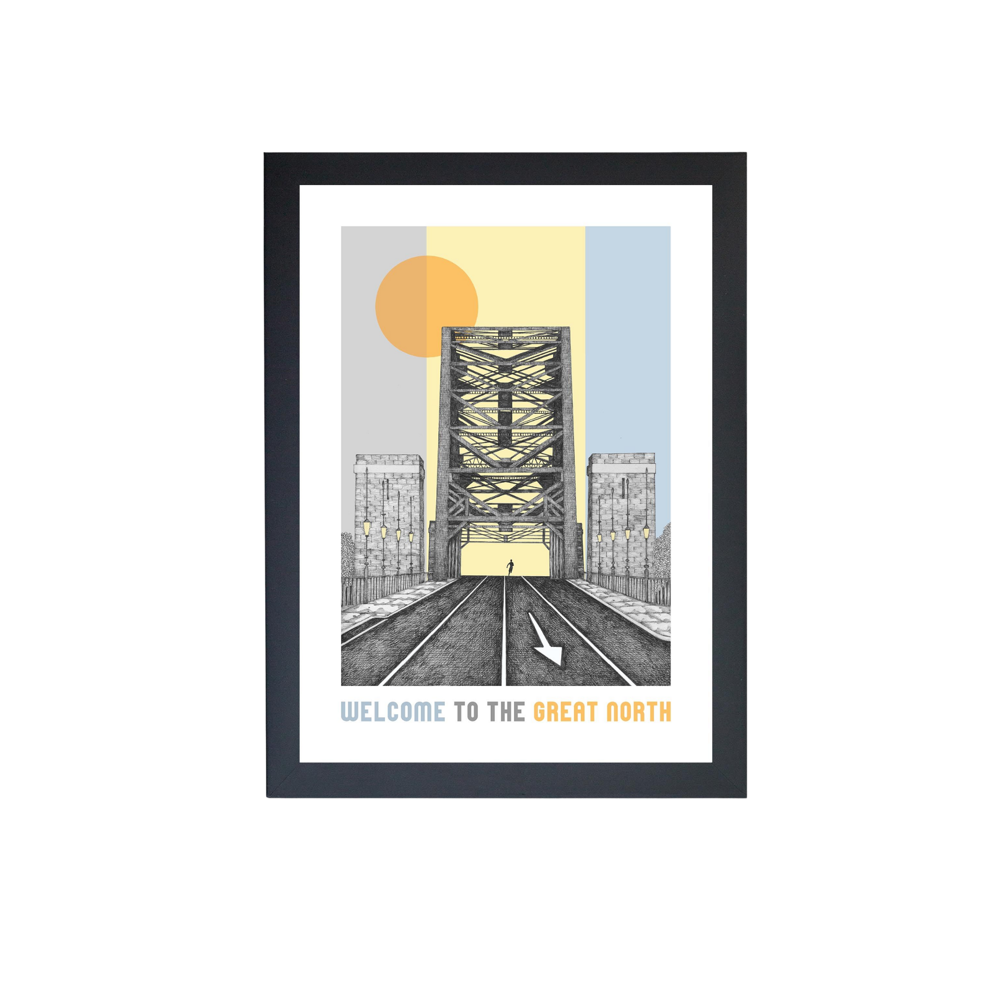Ben Holland Welcome to the Great North Print