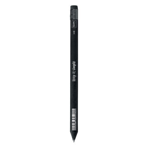 Black Pencil With Eraser