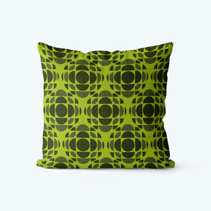 Storigraphic Green Boho Cushion