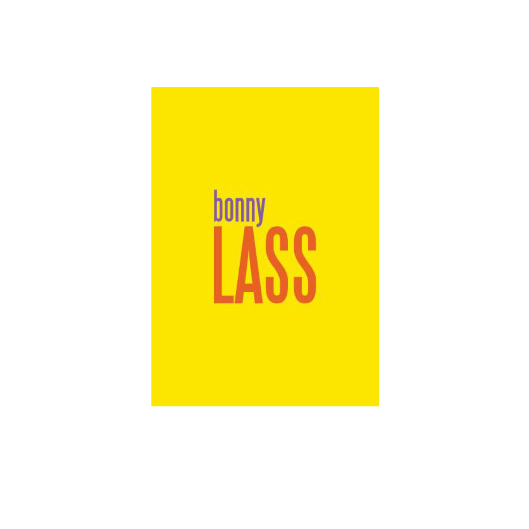 Bonny Lass Greeting Card