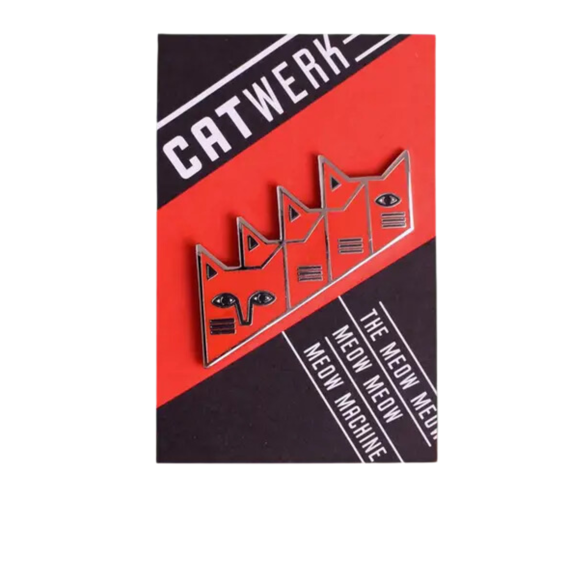 Catwerk Enamel Pin