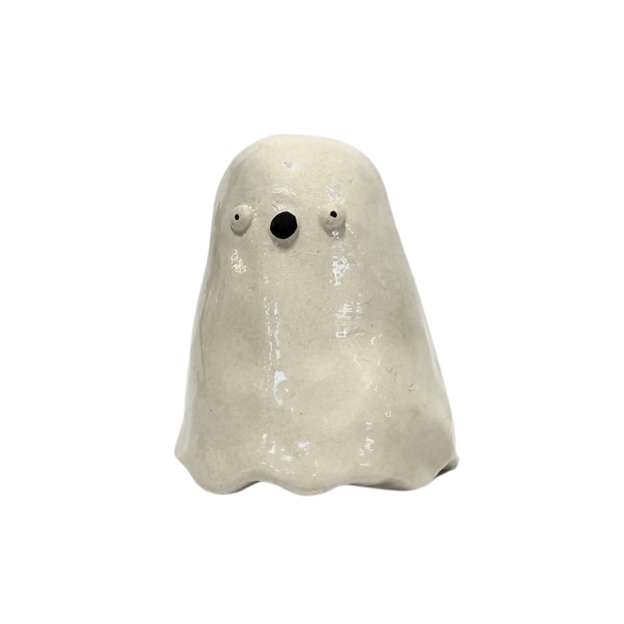 Alex Sickling Ceramic Ghost Ornament