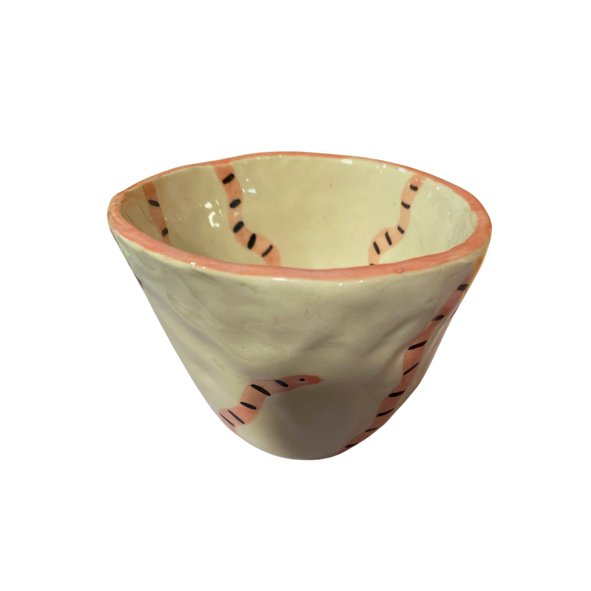 Alex Sickling Ceramic Worm Bowl