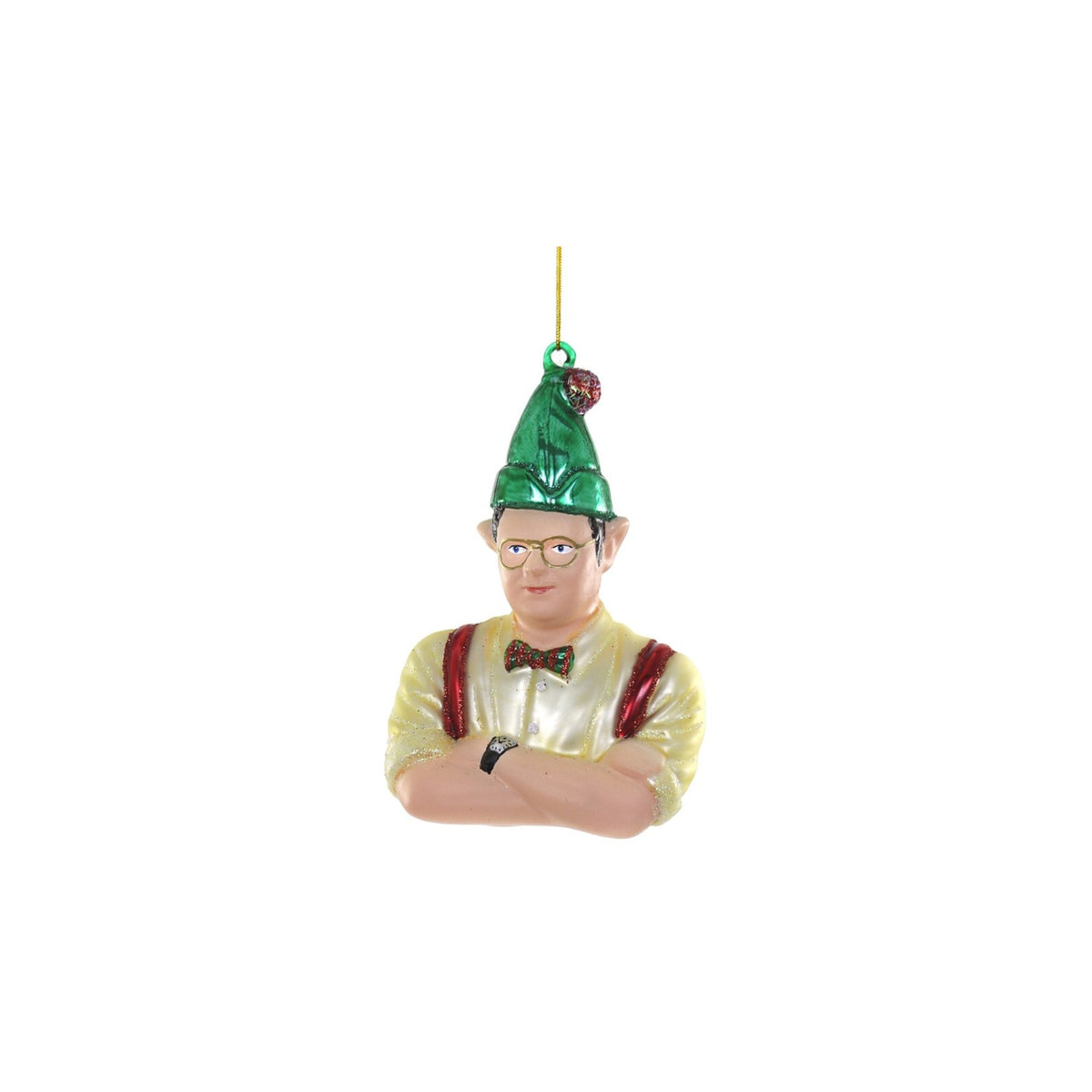 Cody Foster Dwight the Christmas Elf Bauble