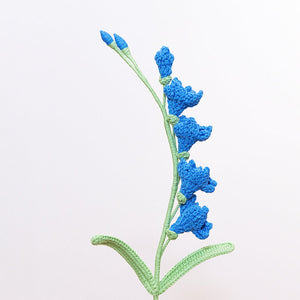 Freesia Crochet Flower Blue
