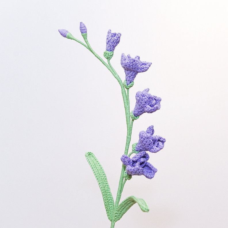 Freesia Crochet Flower Light Purple