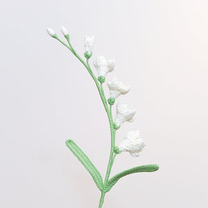 Freesia Crochet Flower White