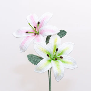 Lily Crochet Flower Both