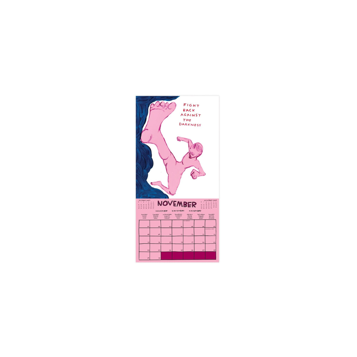 David Shrigley Calendar 2027 November