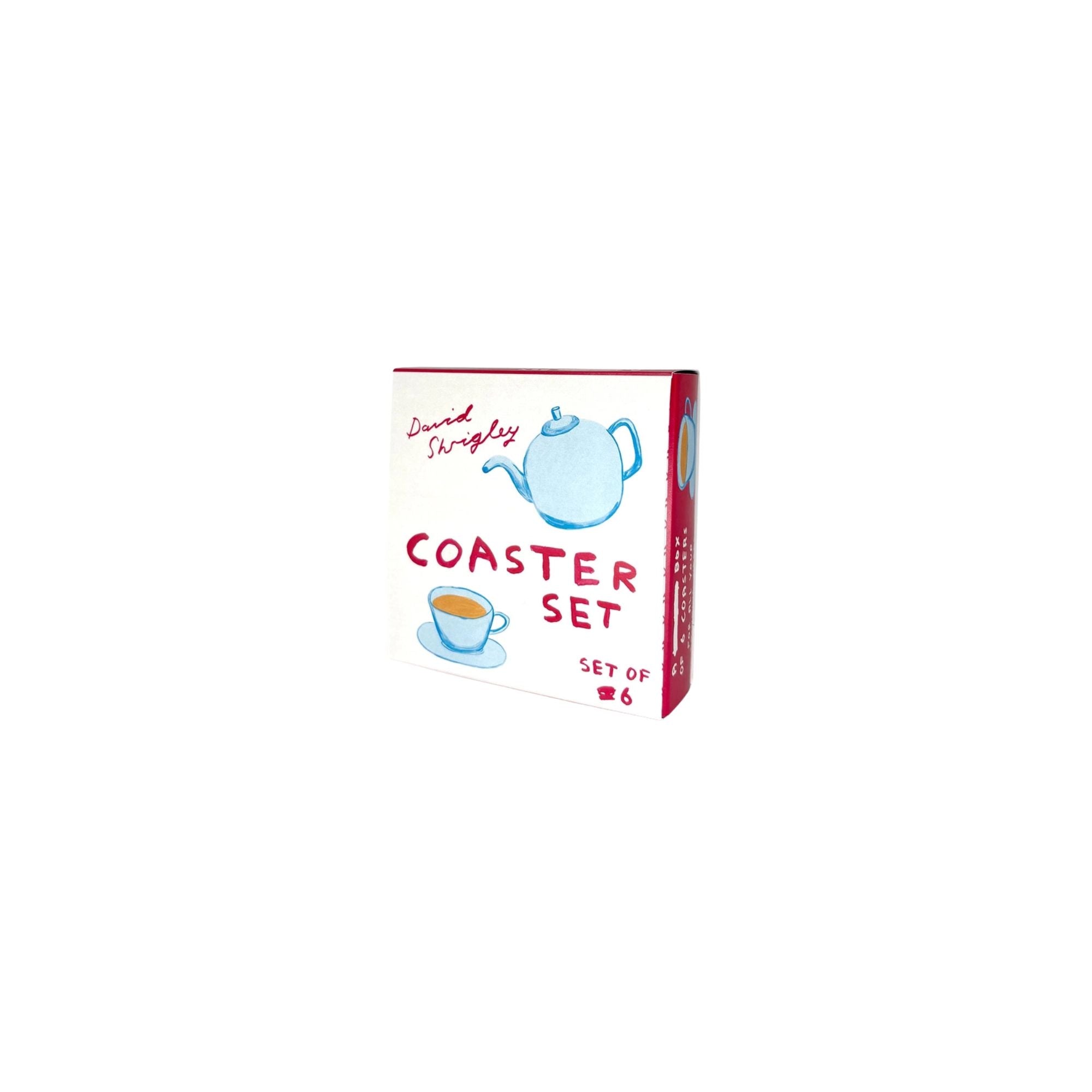 David Shrigley Coaster Set of 6