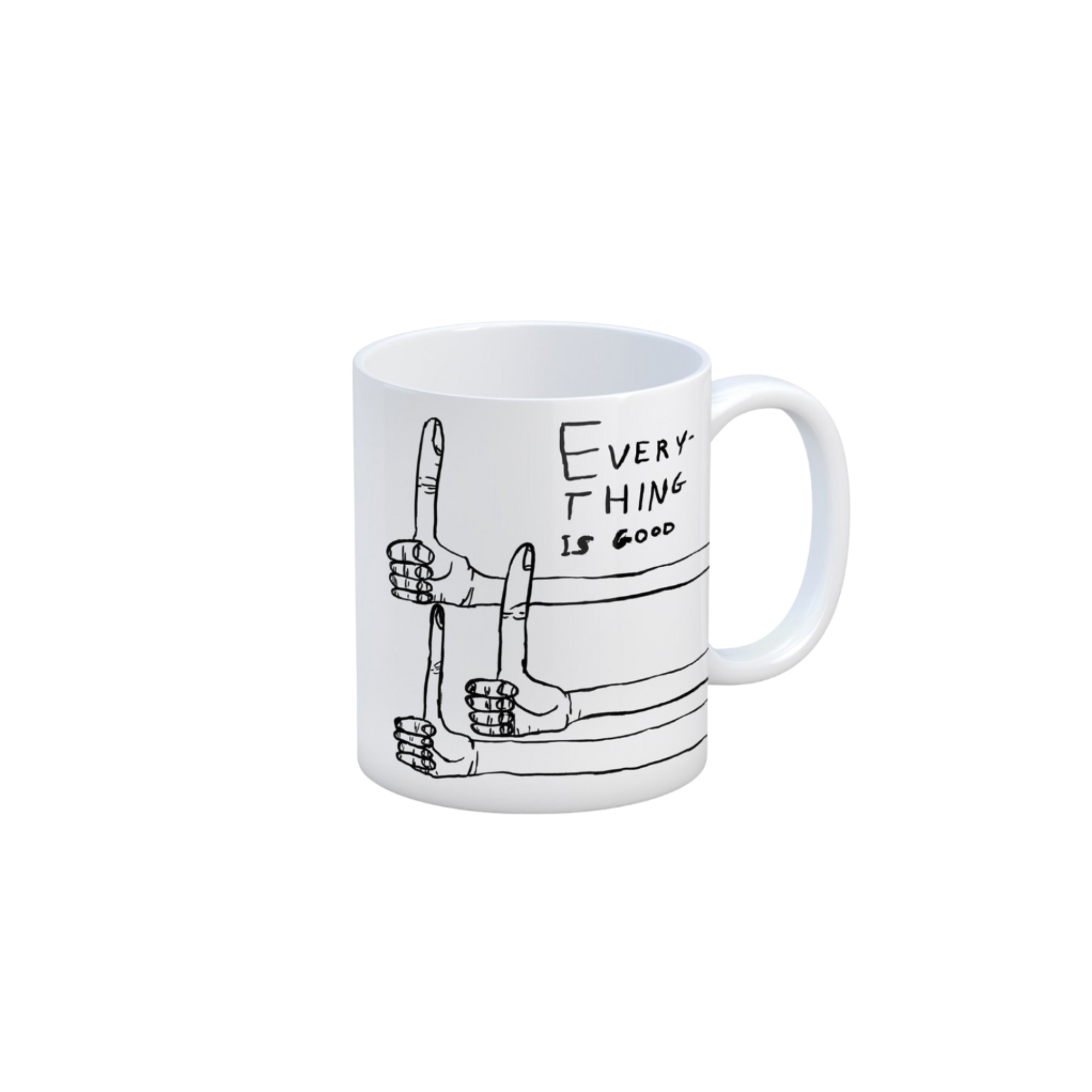 David Shrigley Everything is Good Mug