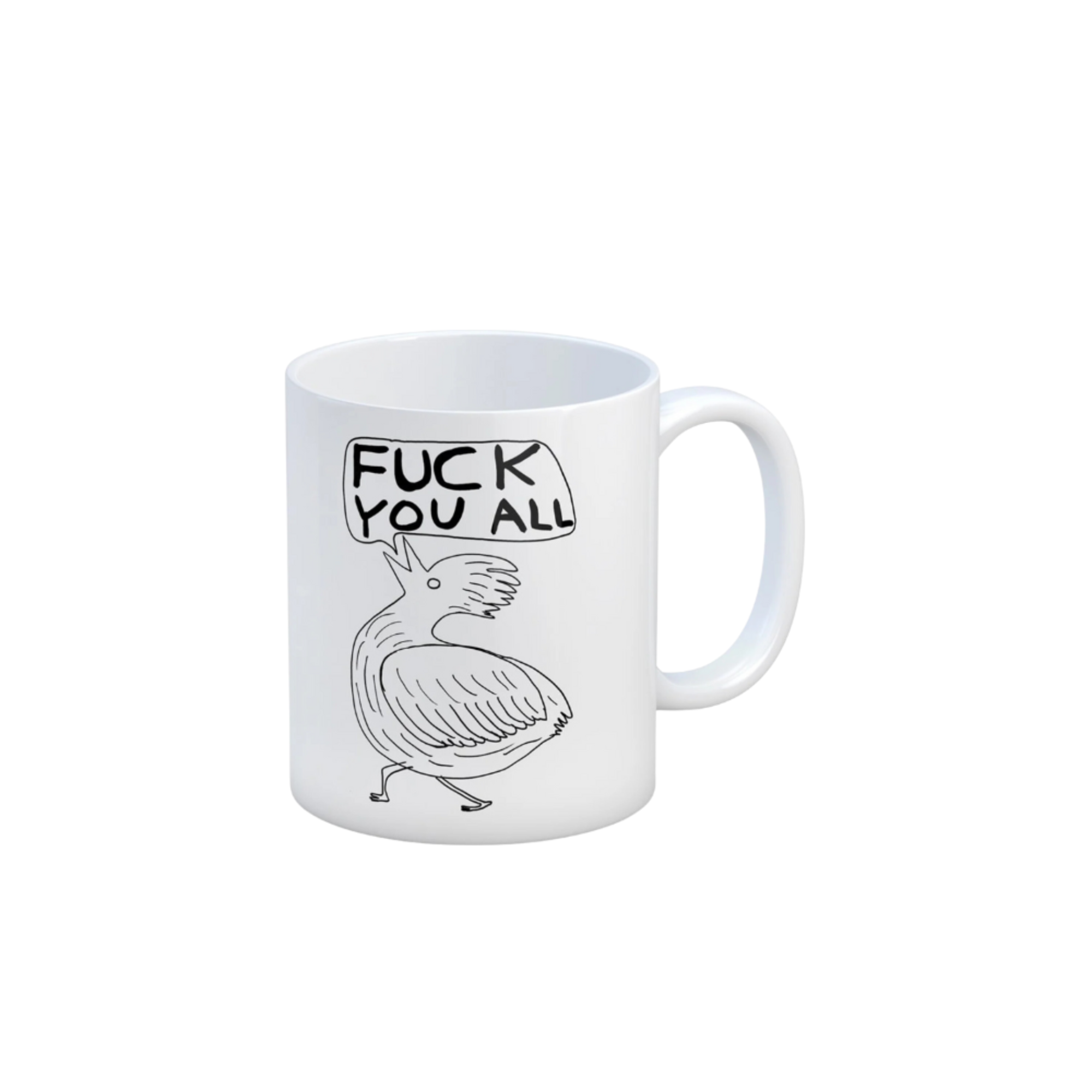 David Shrigley Fuck You All Mug