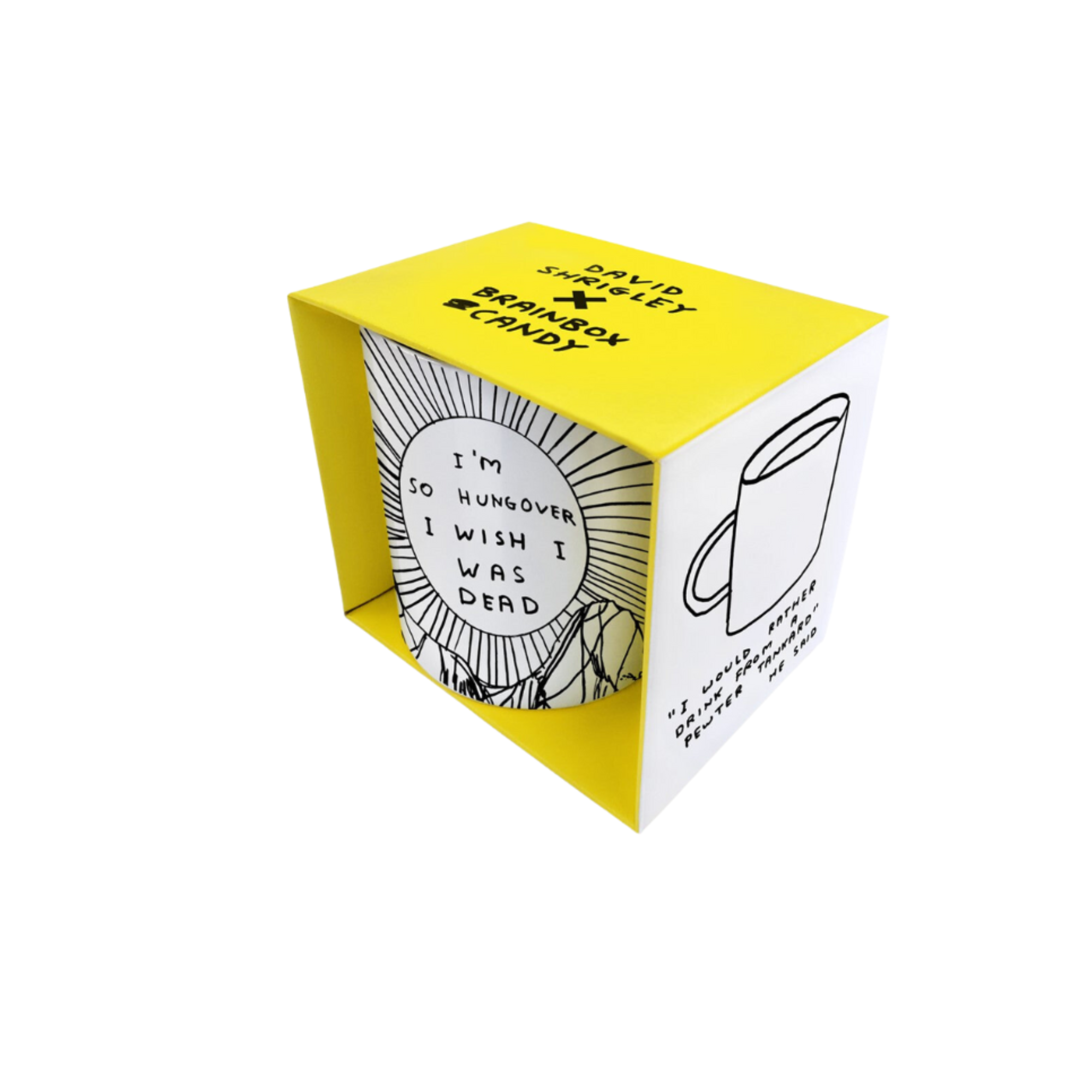 David Shrigley Hungover Mug Boxed