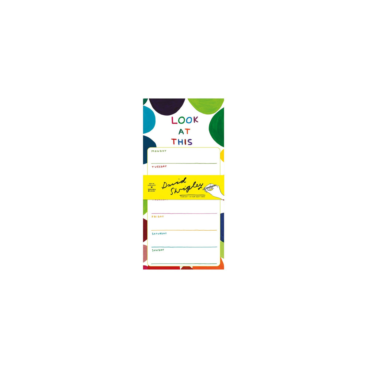 David Shrigley Look At This Weekly Planner