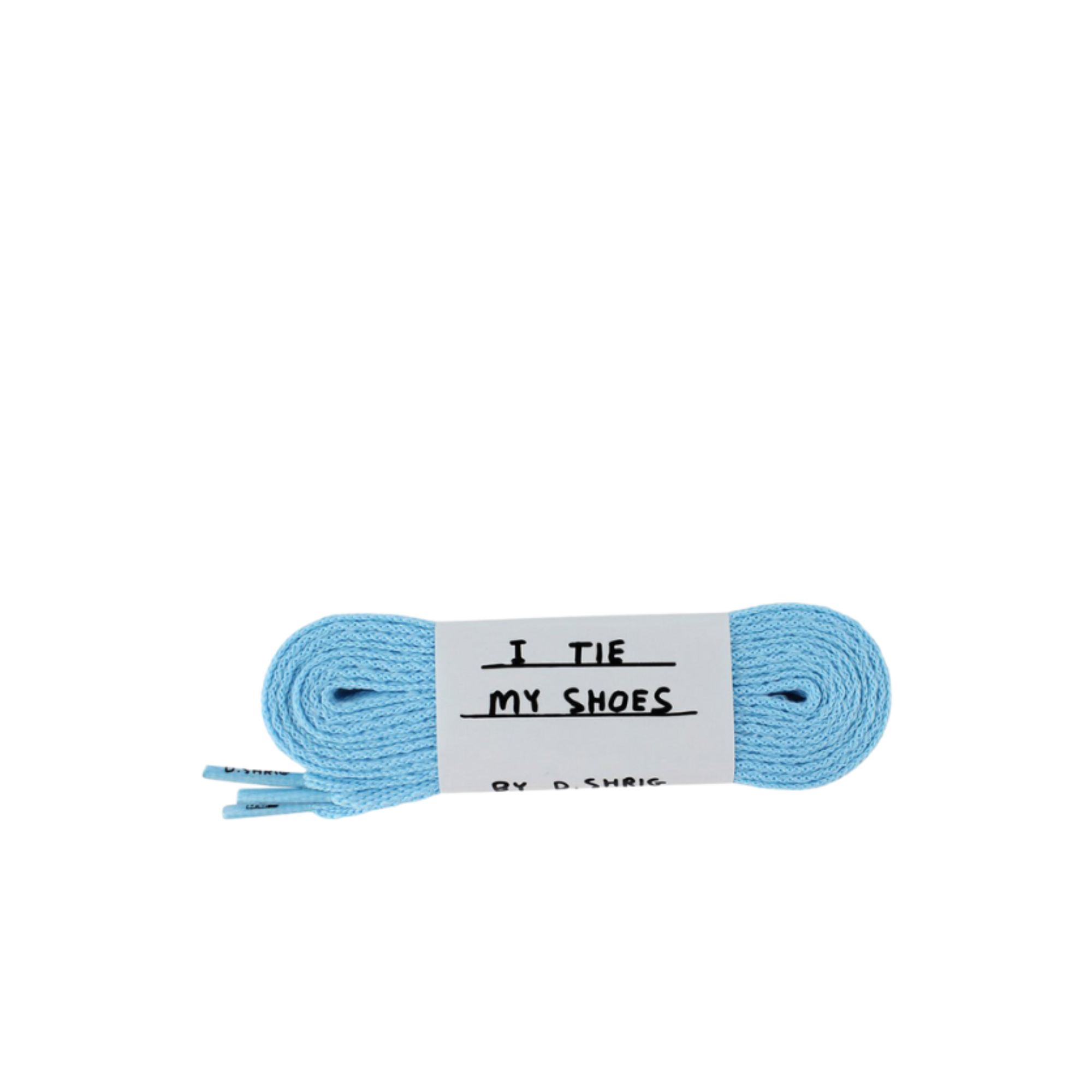 David Shrigley Blue Shoelaces