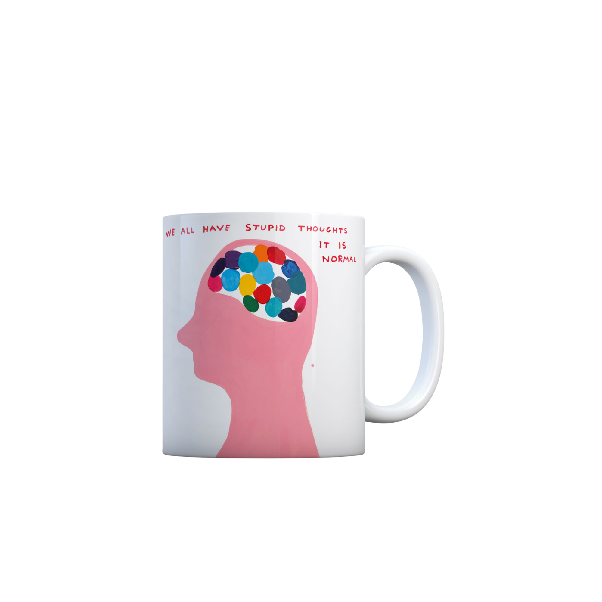 David Shrigley Stupid Thoughts Mug