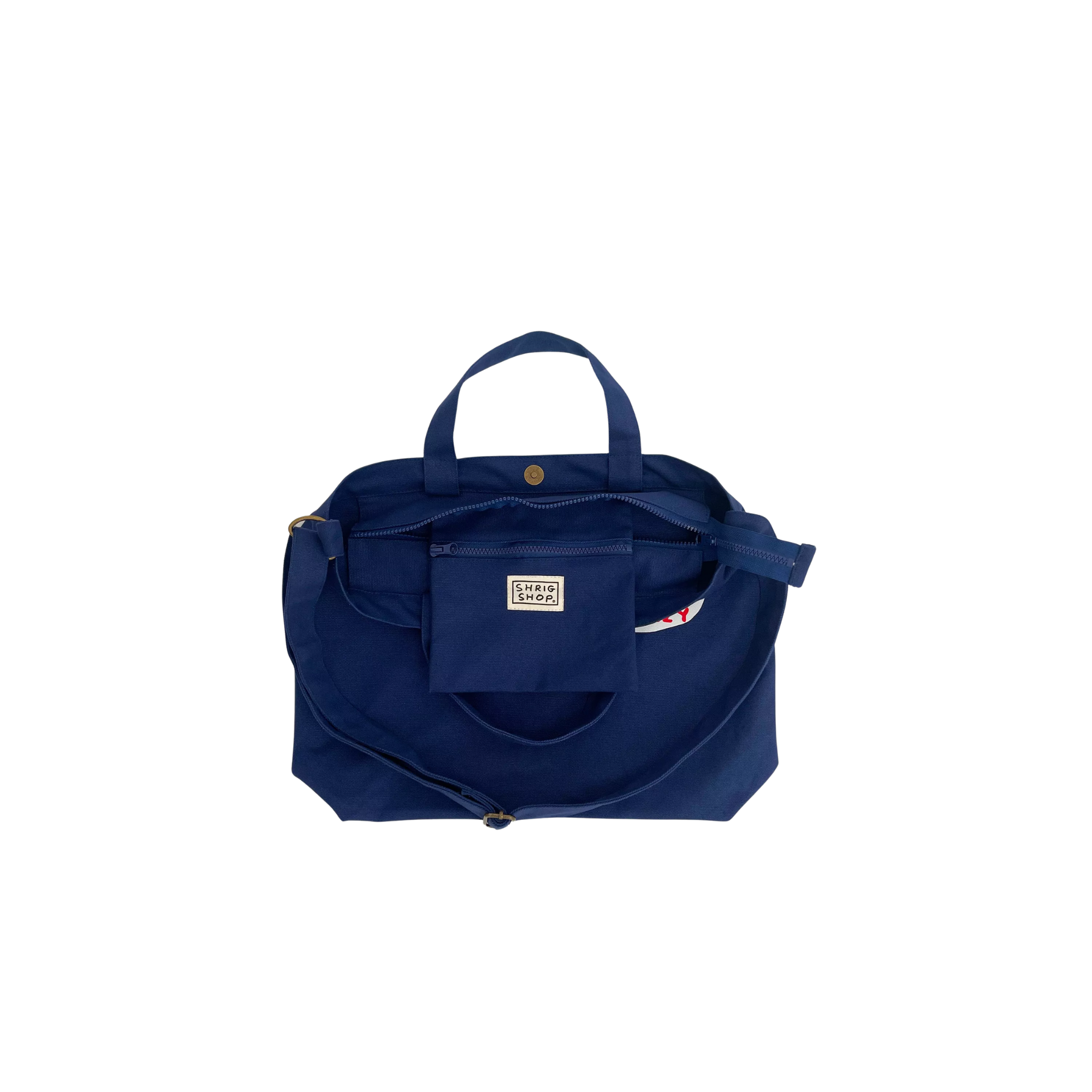 David Shrigley The Moon Makes Us Crazy Cross Body Bag