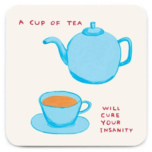 David Shrigley A Cup of Tea Coaster