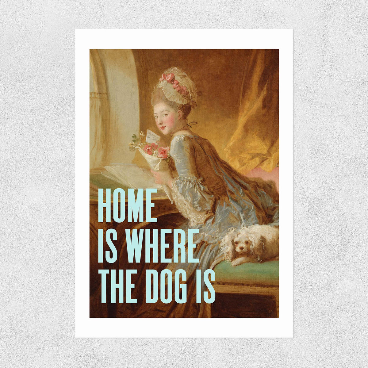 Home is Where the Dog Is Greeting Card