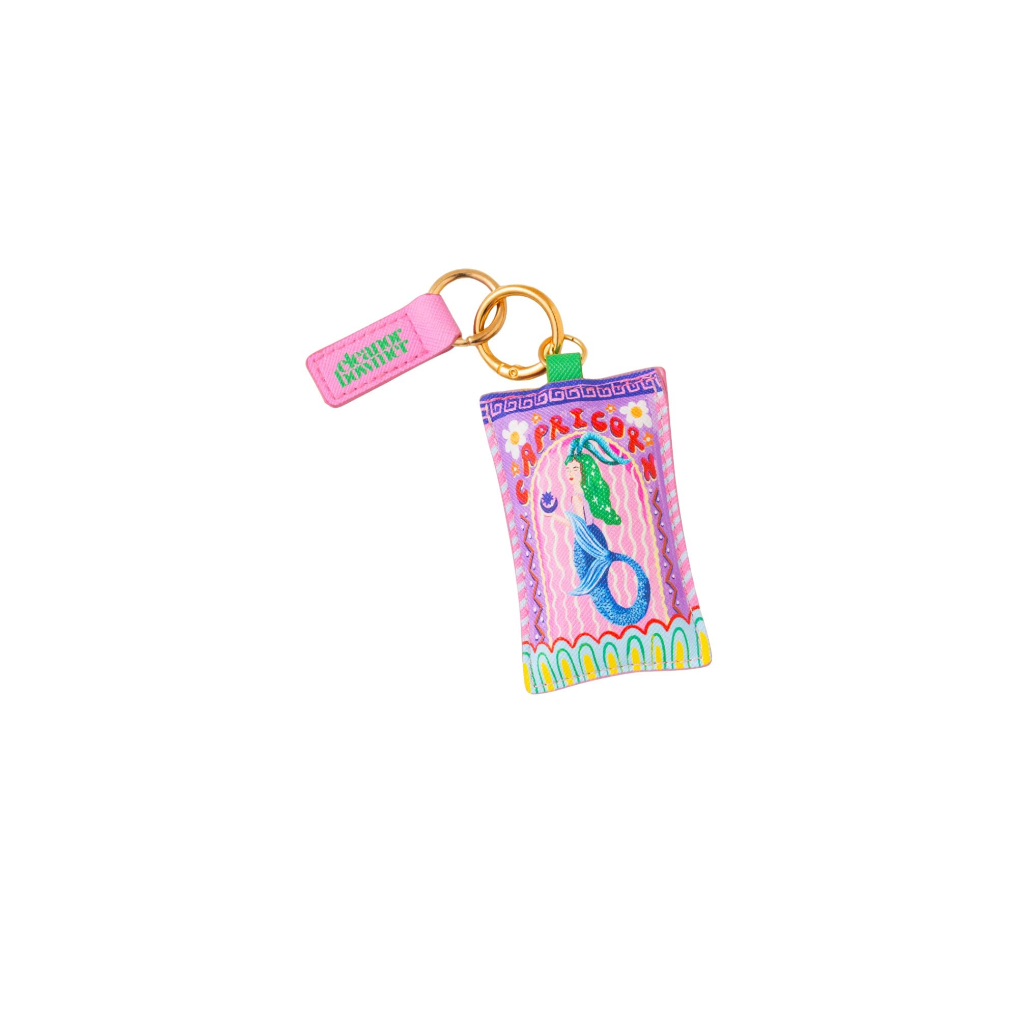 Eleanor Bowmer Capricorn Zodiac Keyring