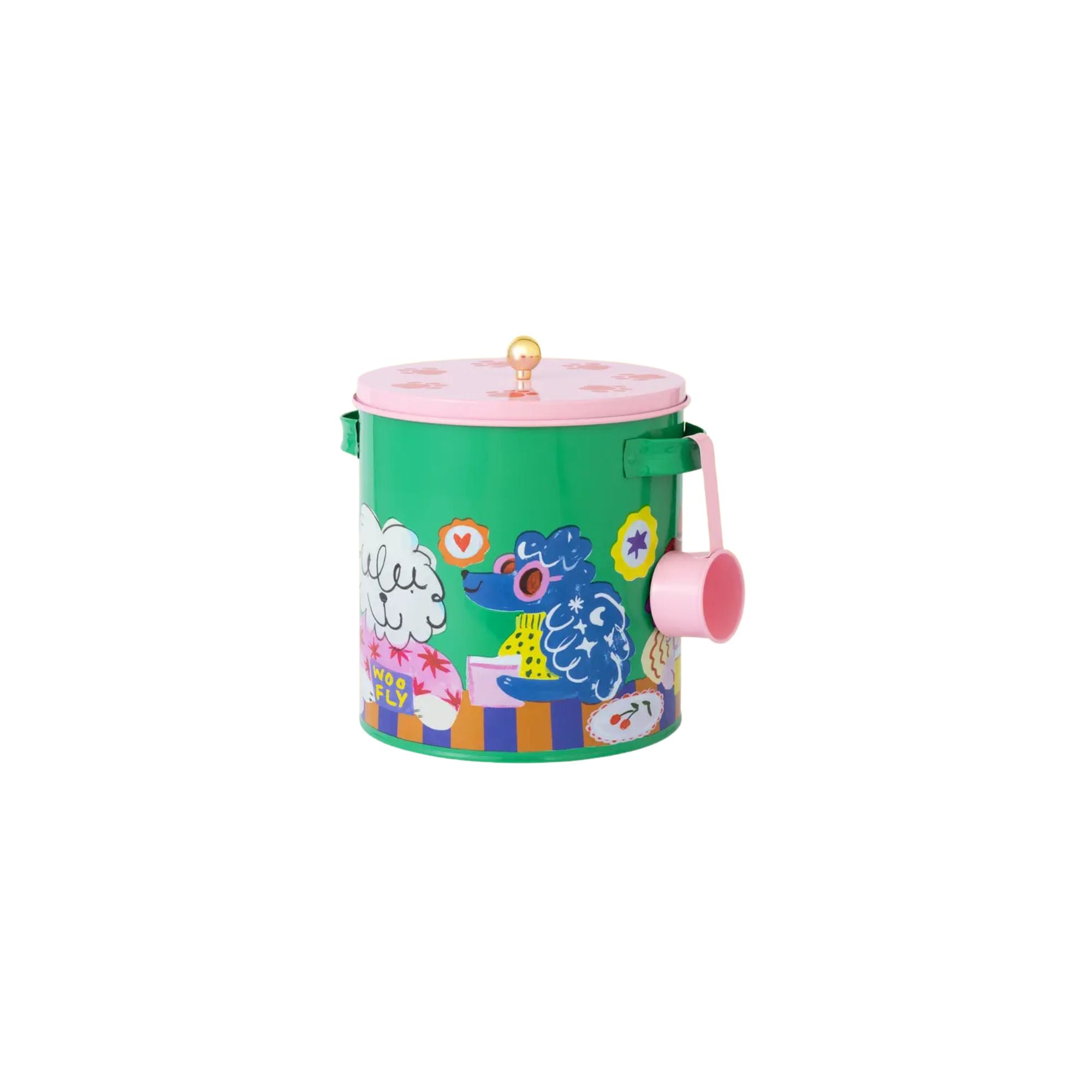 Eleanor Bowmer Cool Dog Food Tin With Scoop