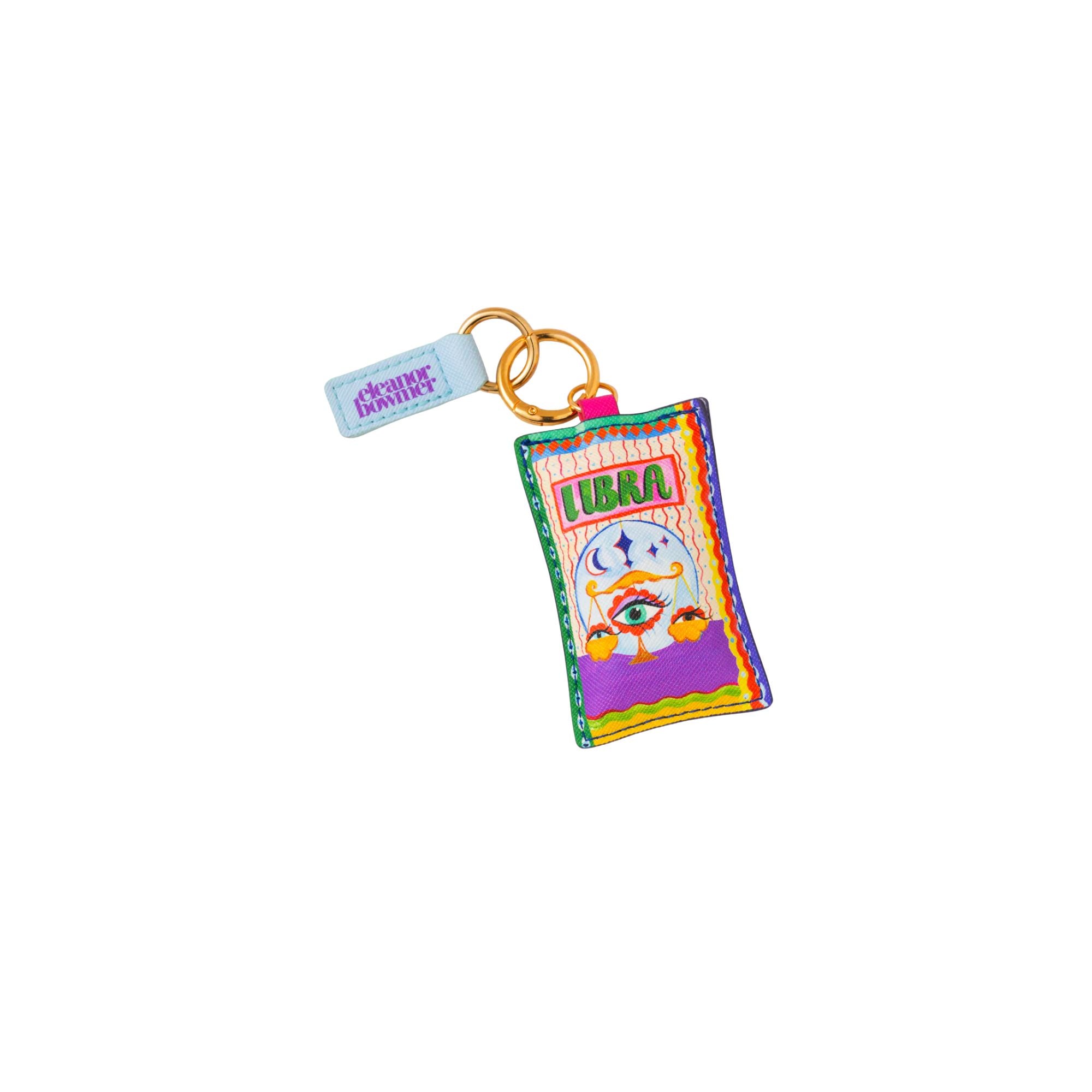 Eleanor Bowmer Libra Zodiac Keyring
