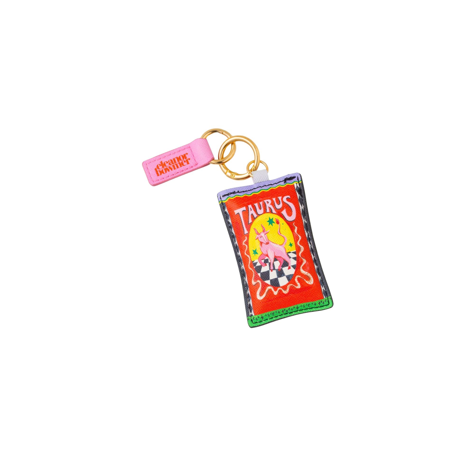 Eleanor Bowmer Taurus Zodiac Keyring