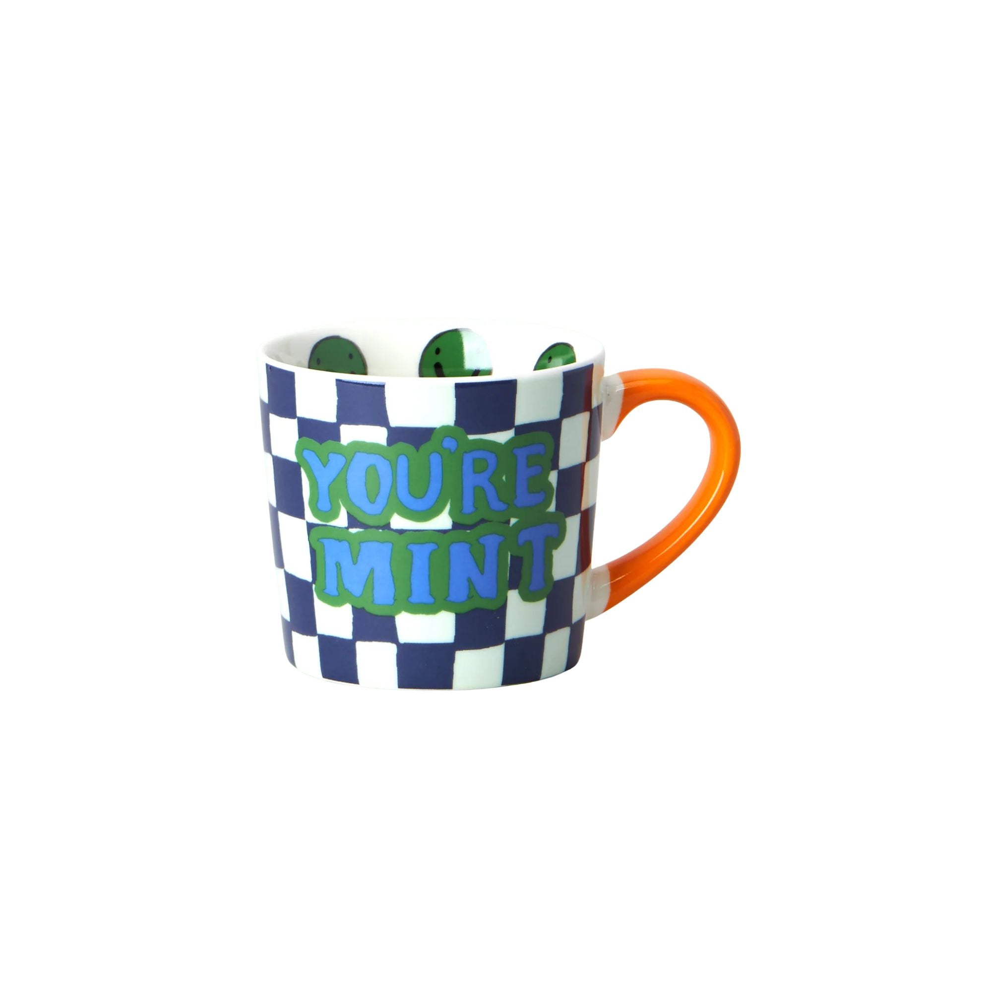 Eleanor Bowmer You're Mint Checkerboard Mug