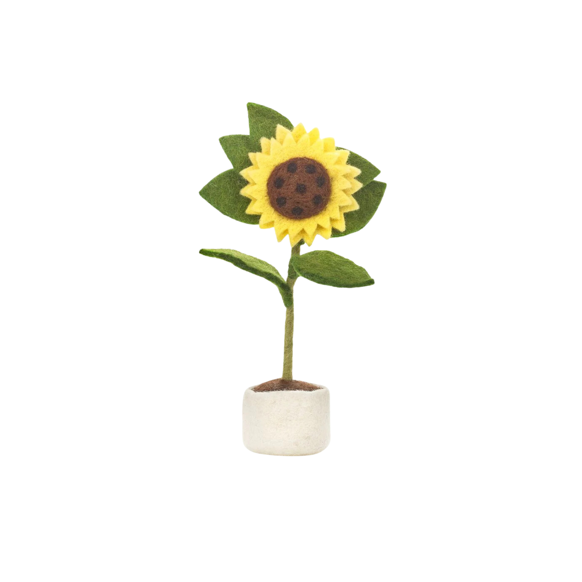 Felt Sunflower Plant