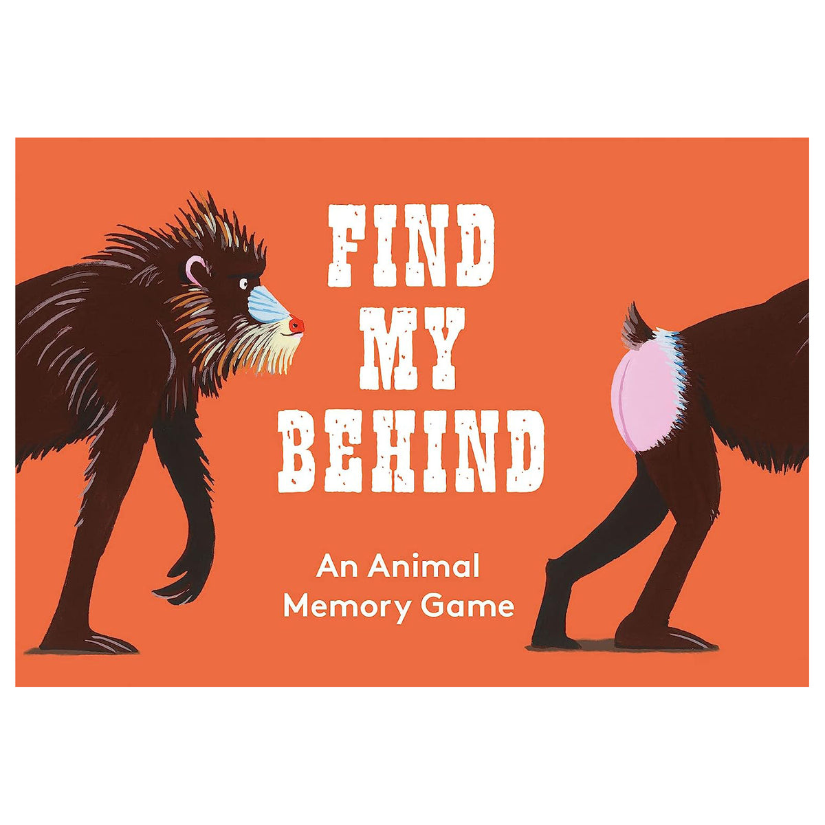 Find My Behind An Animal Memory Game