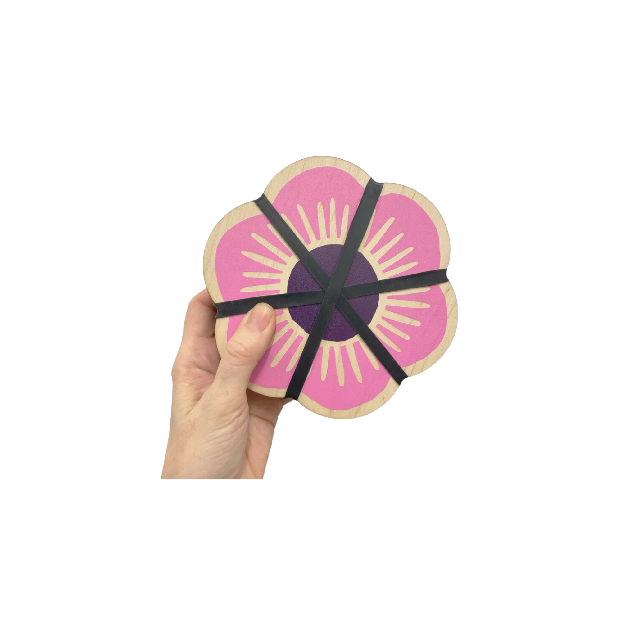 Flower Shaped Press Pink