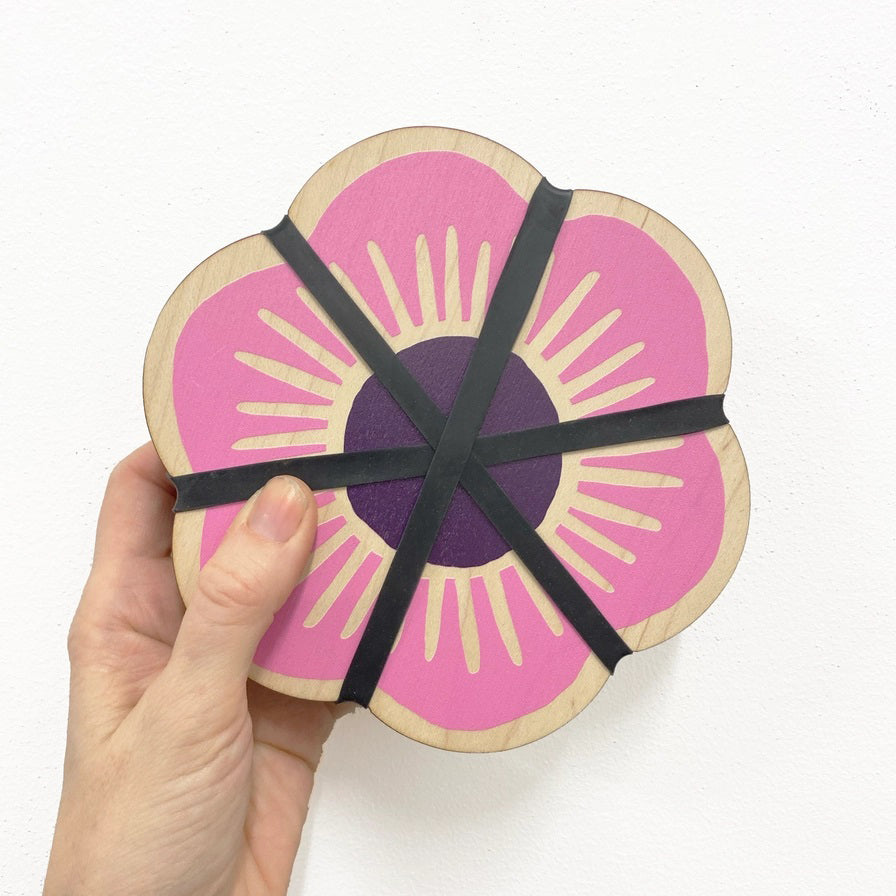 Studio Wald Flower Shaped Press Pink