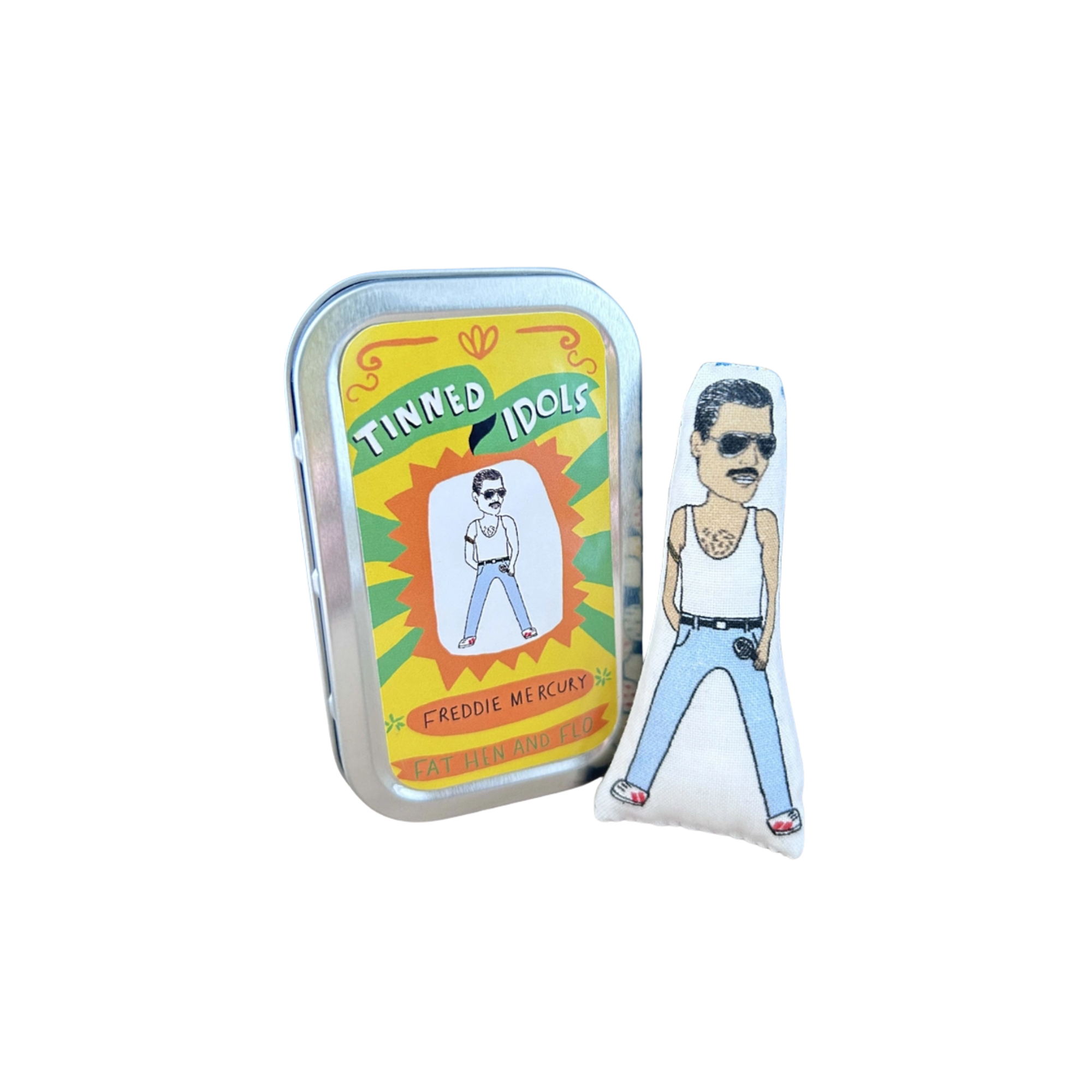 Freddie Mercury Tinned Idols