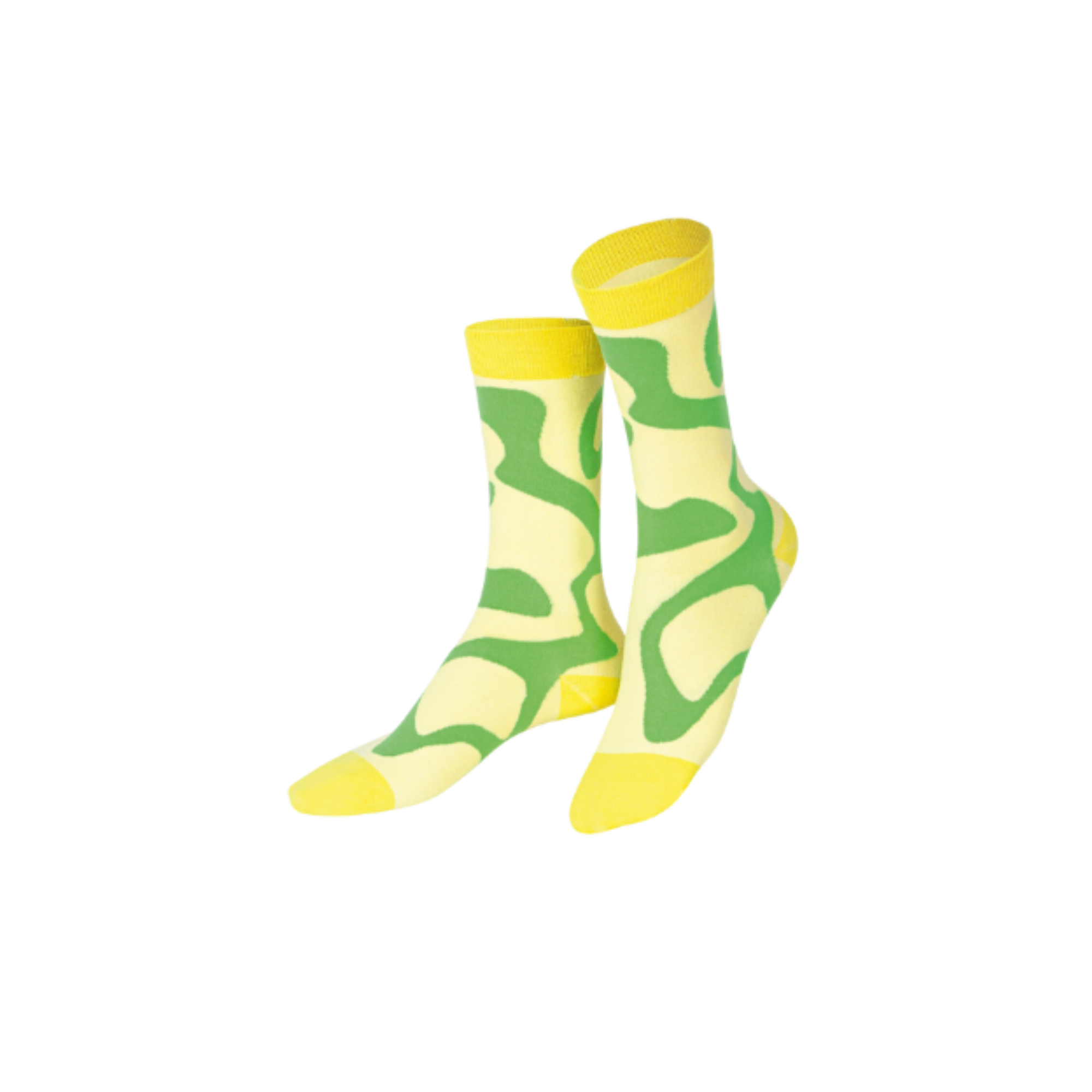 Fresh Lemon Socks Swirls