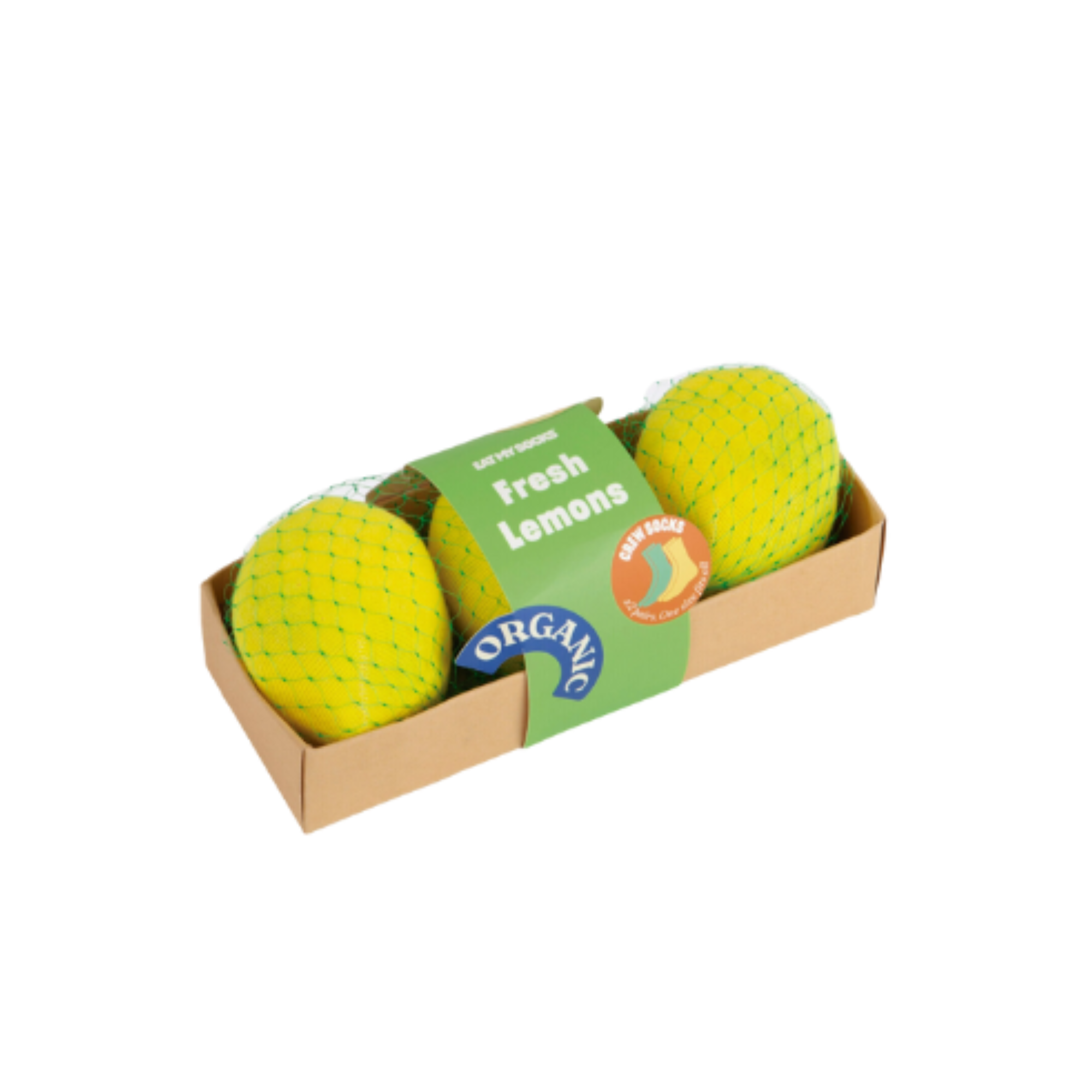 Fresh Lemons Socks Box