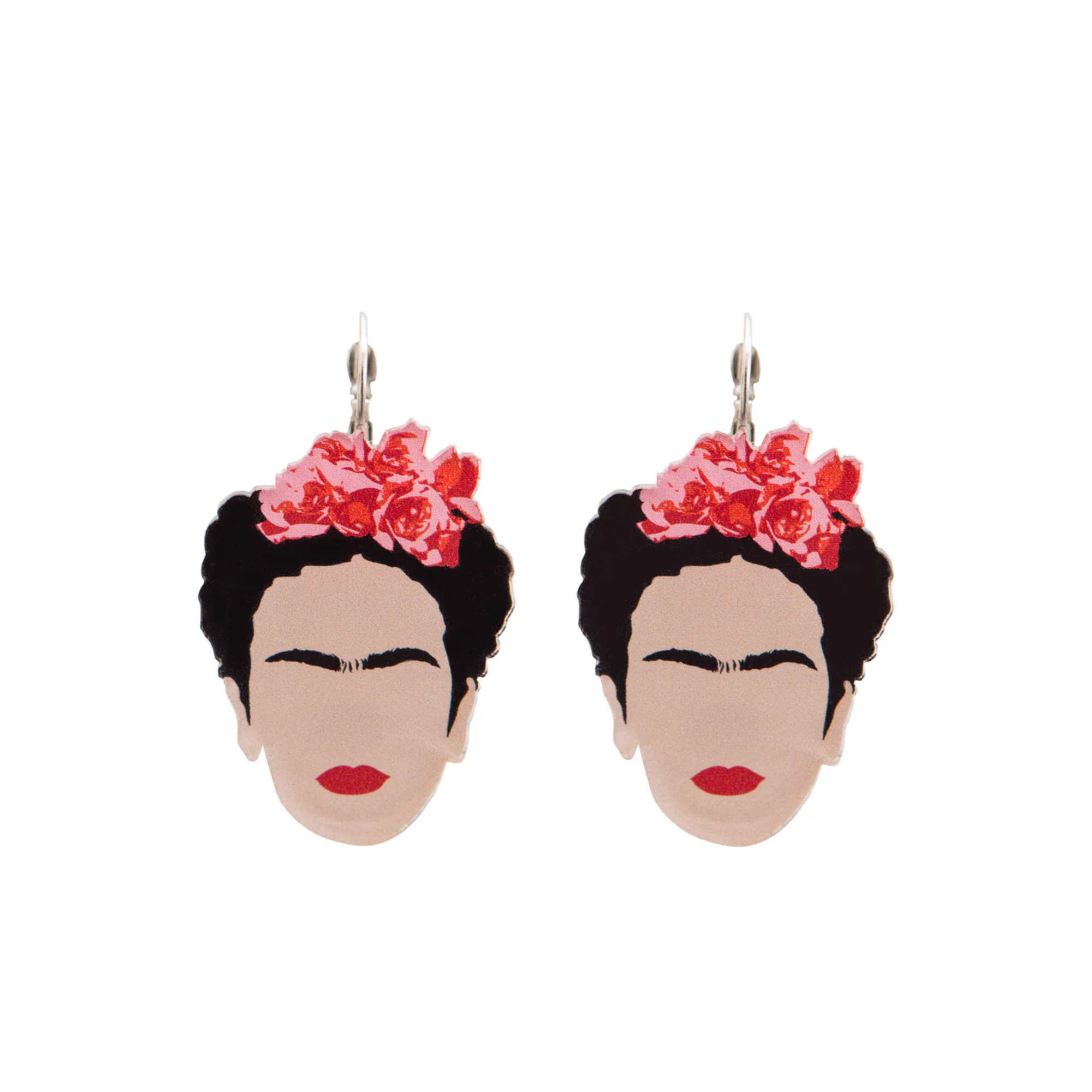 Frida Kahlo Acrylic Earrings