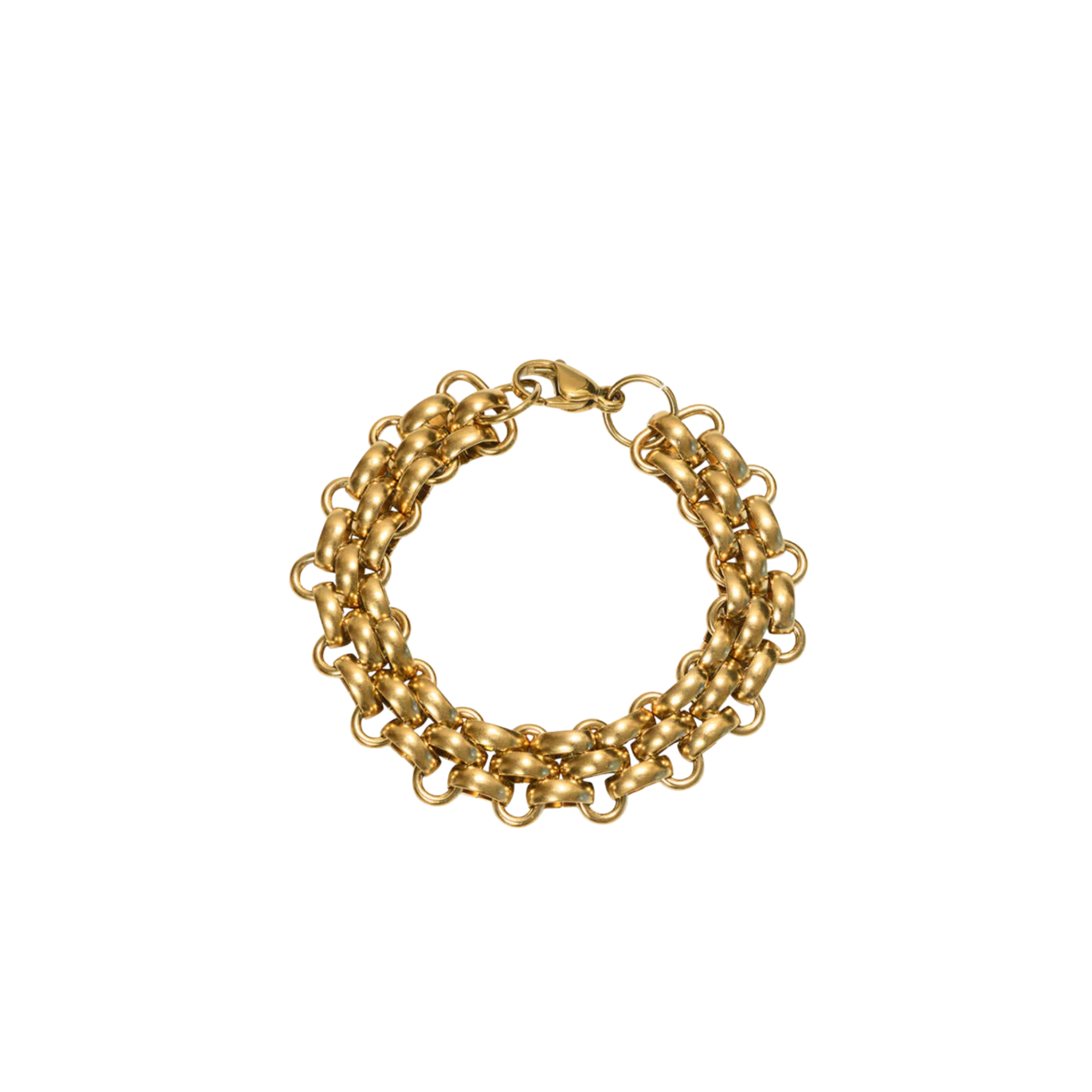 Gold Knit Bracelet