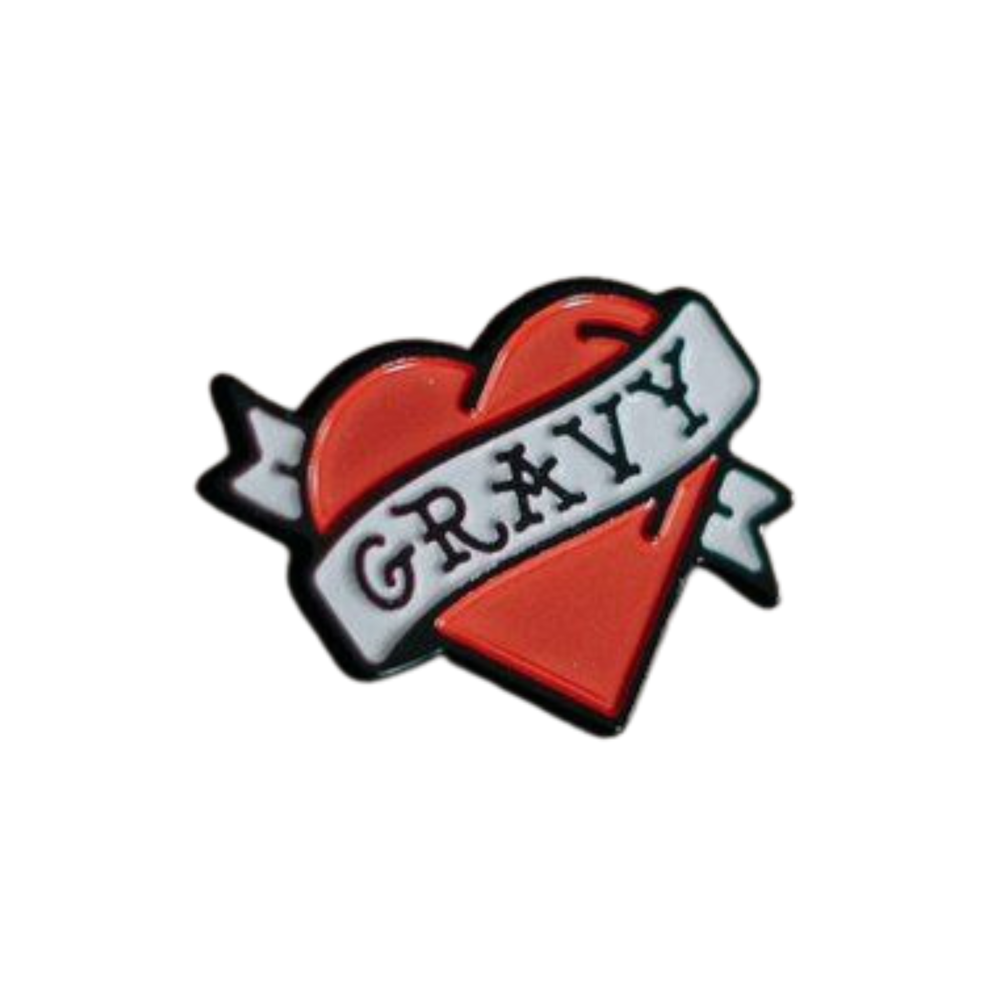 Gravy Enamel Pin Badge